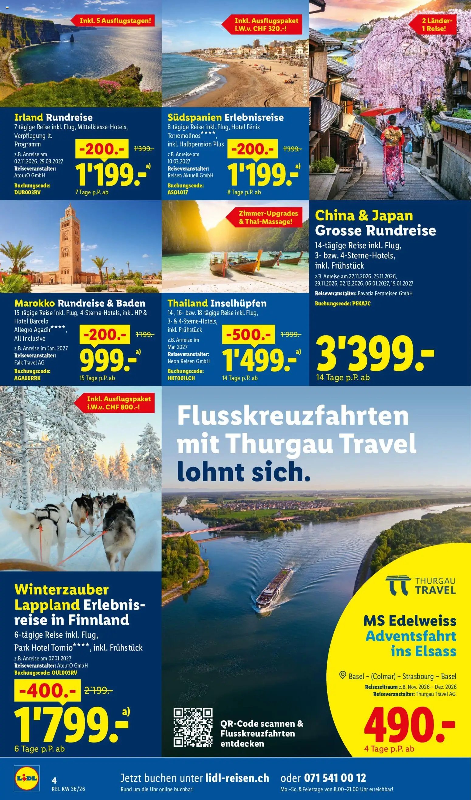 Lidl aktionen Ferien mit Lidl Reisen
