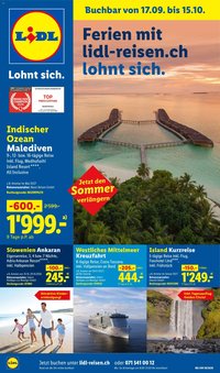 Lidl aktionen Ferien mit Lidl Reisen