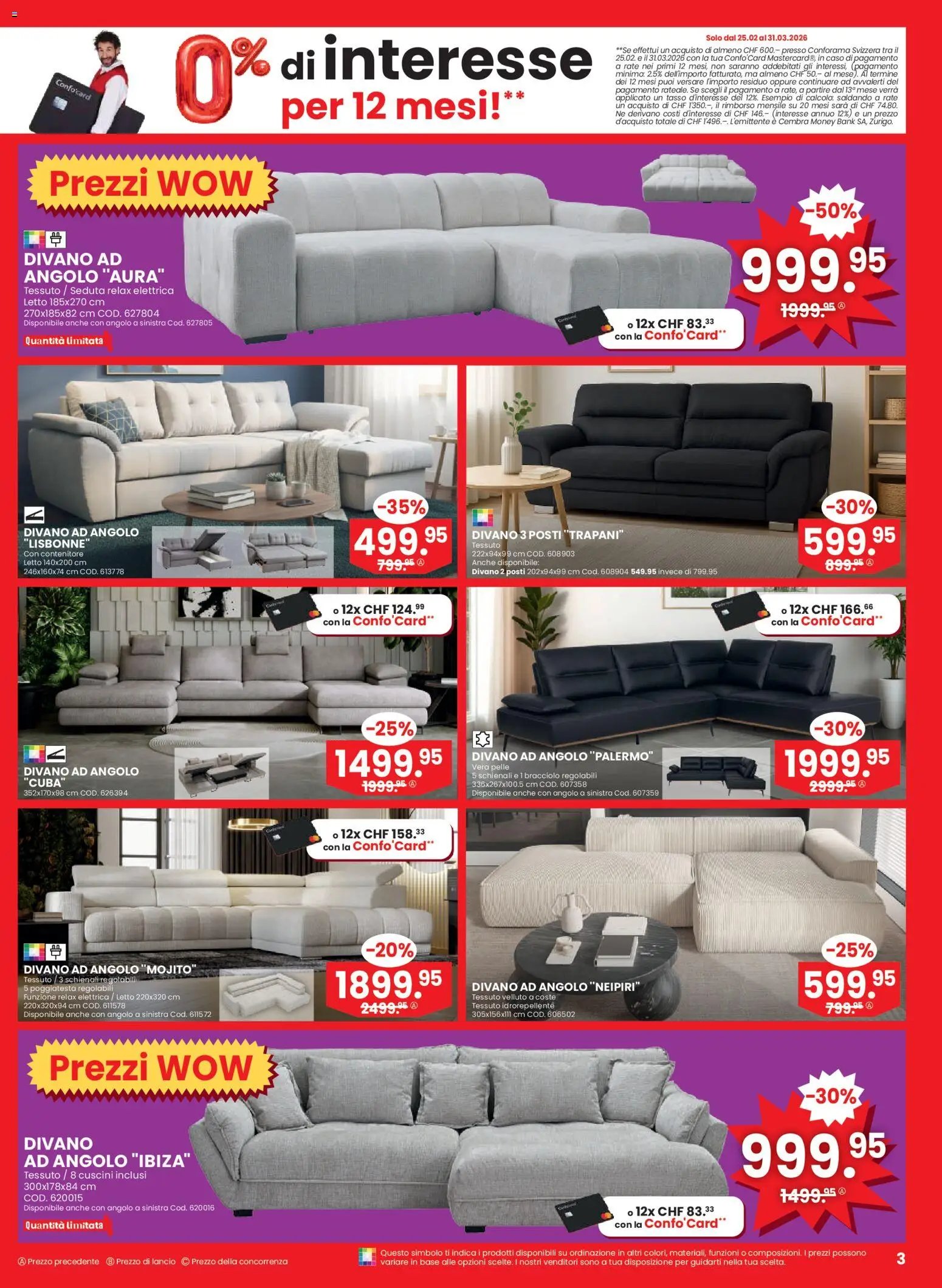 Conforama aktionen IT (2026-03-25 - 2026-04-07) | 3