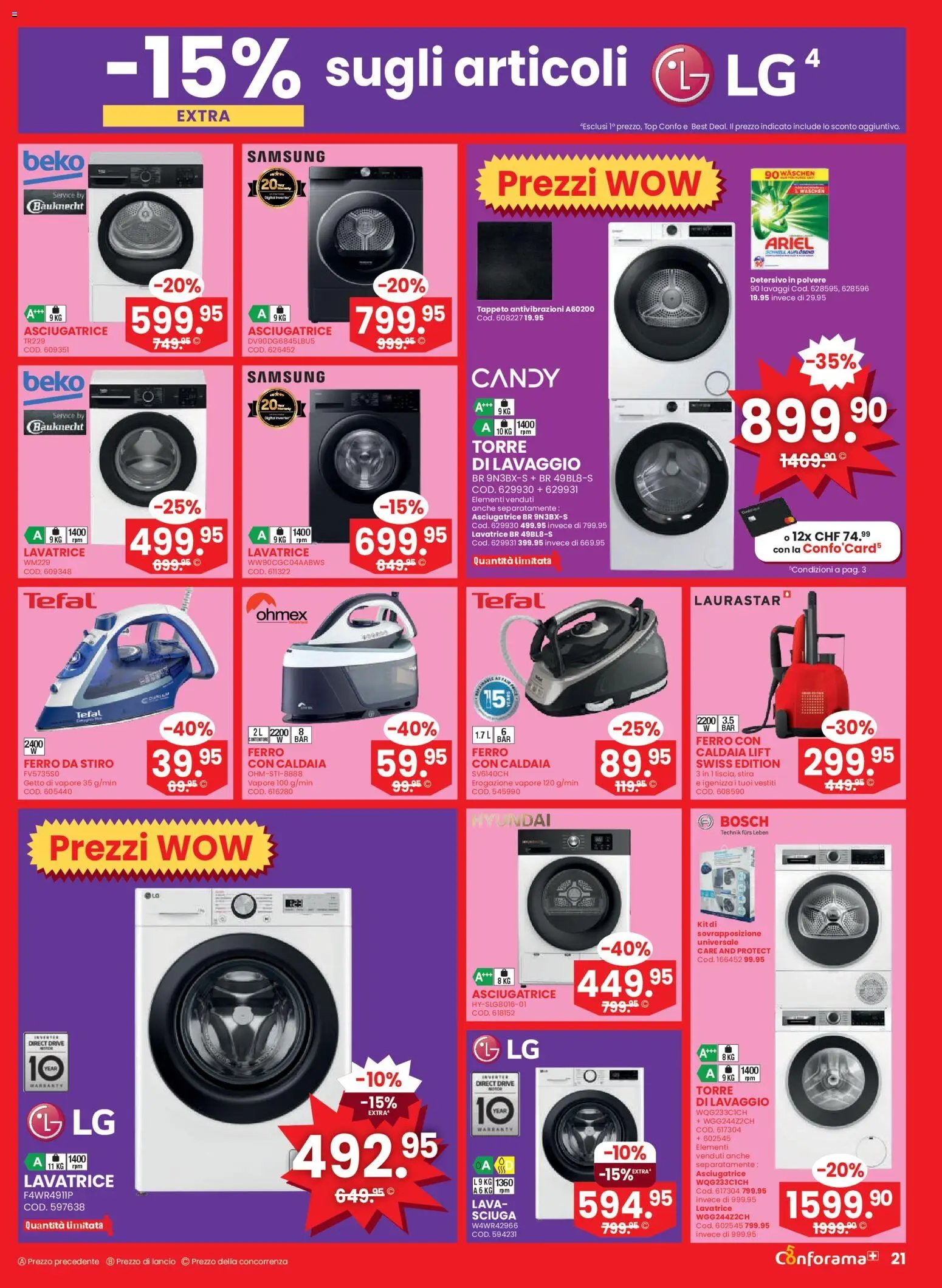 Conforama aktionen IT (2026-03-25 - 2026-04-07) | 21