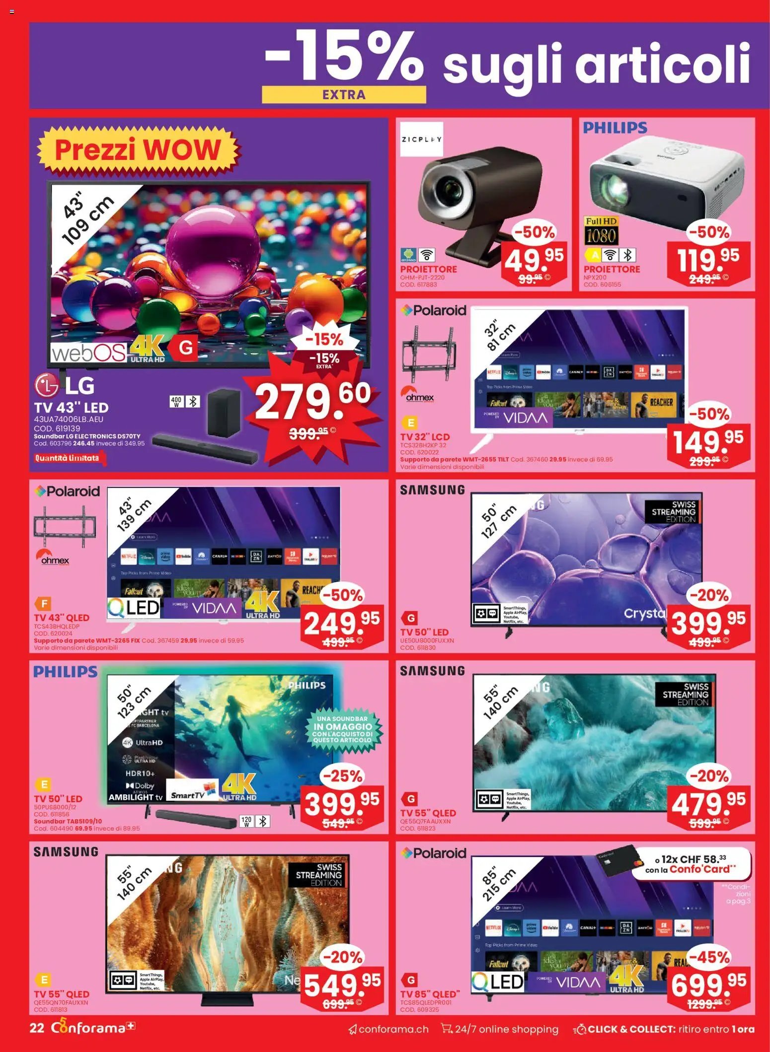 Conforama aktionen IT (2026-03-25 - 2026-04-07) | 22