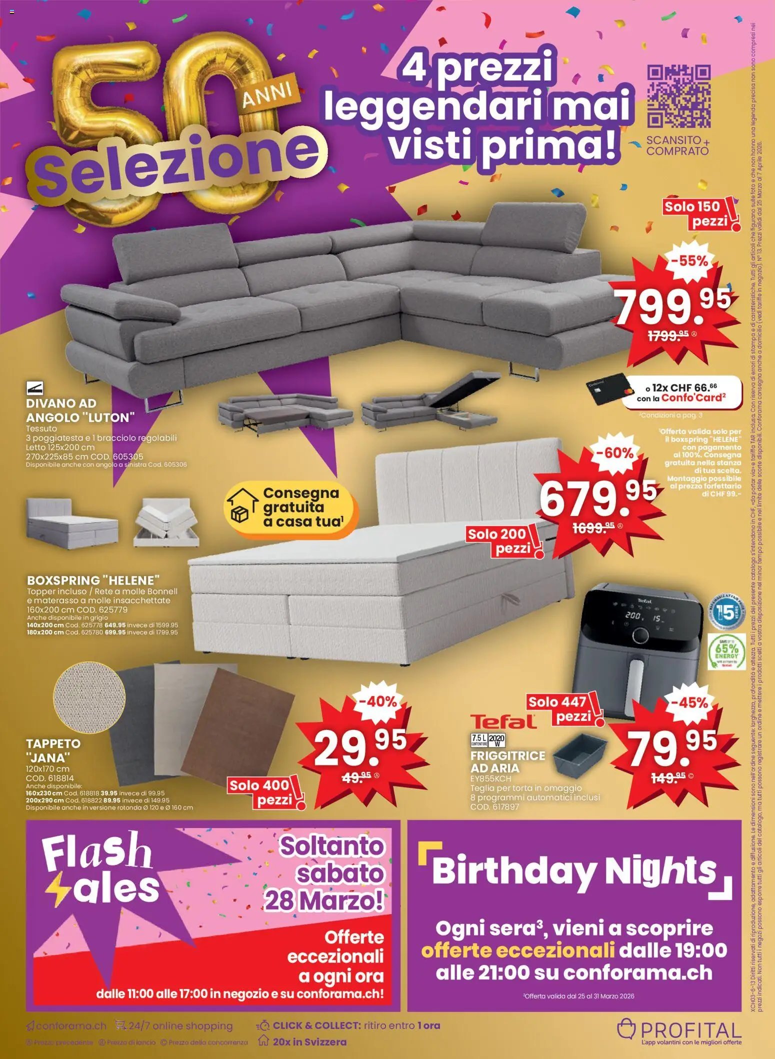 Conforama aktionen IT (2026-03-25 - 2026-04-07) | 24