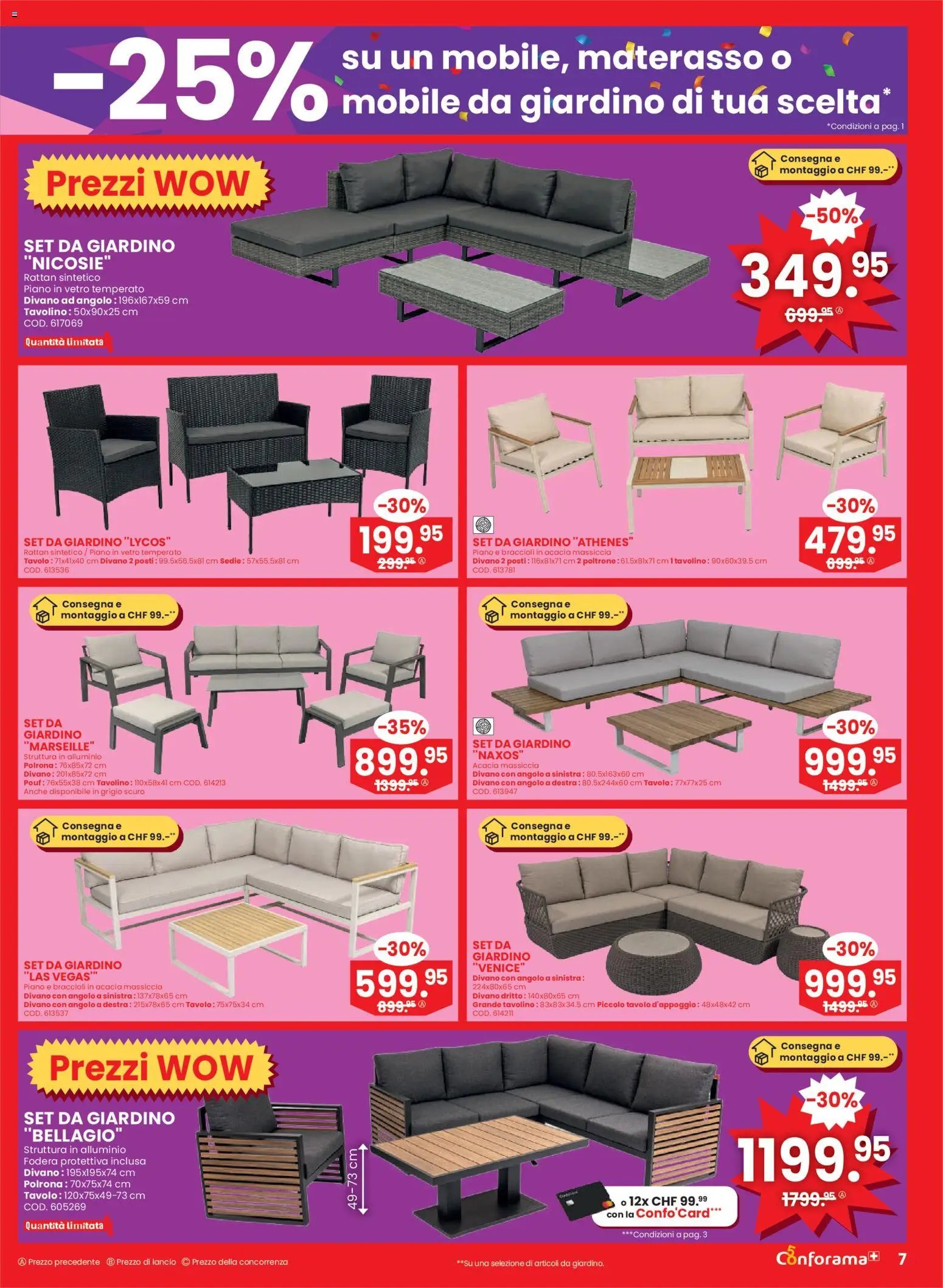 Conforama aktionen IT (2026-03-25 - 2026-04-07) | 7