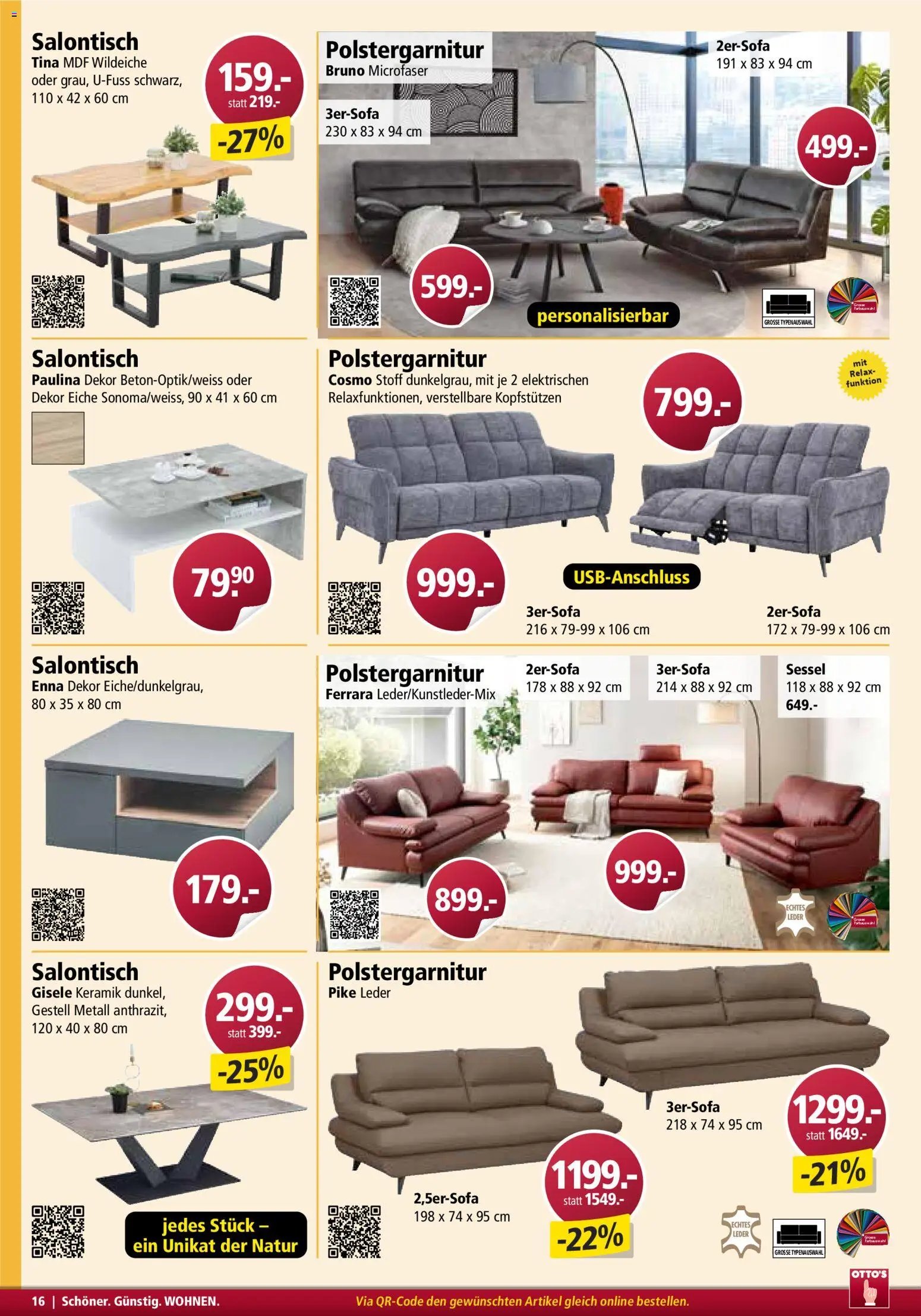 Otto's Aktionen Möbelflyer (2026-01-01 - 2026-02-28)