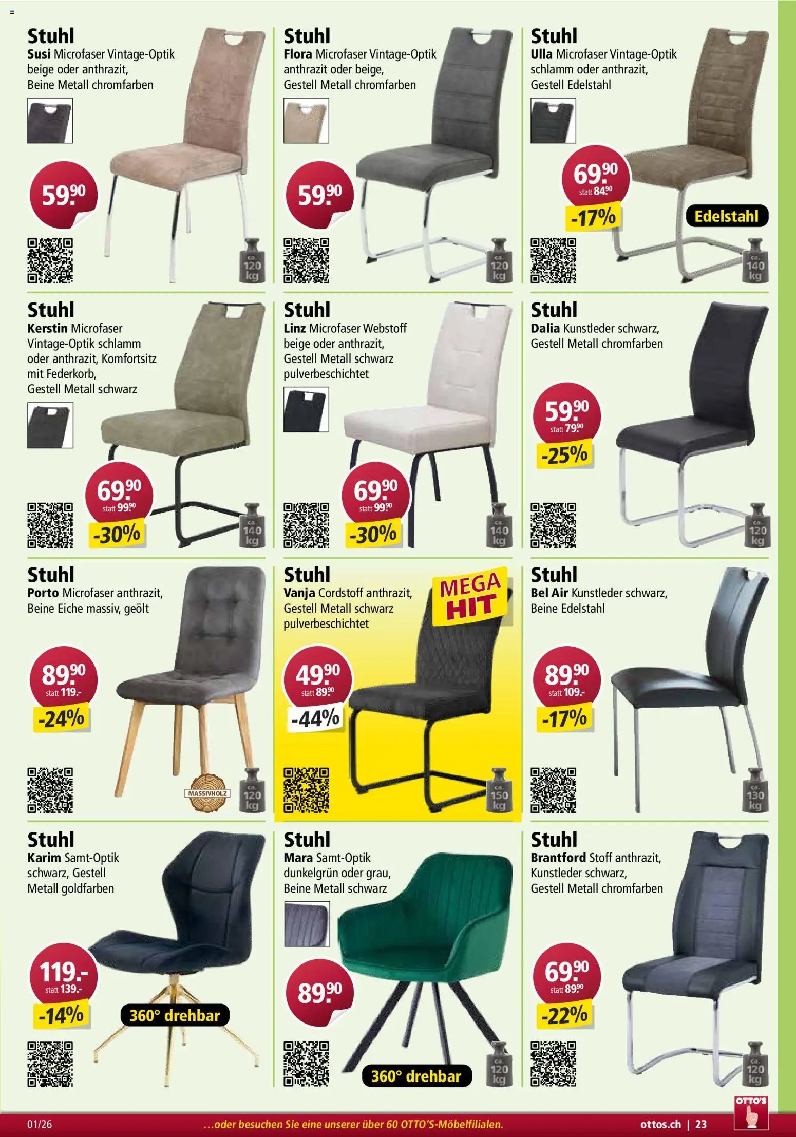 Otto's Aktionen Möbelflyer (2026-01-01 - 2026-02-28)