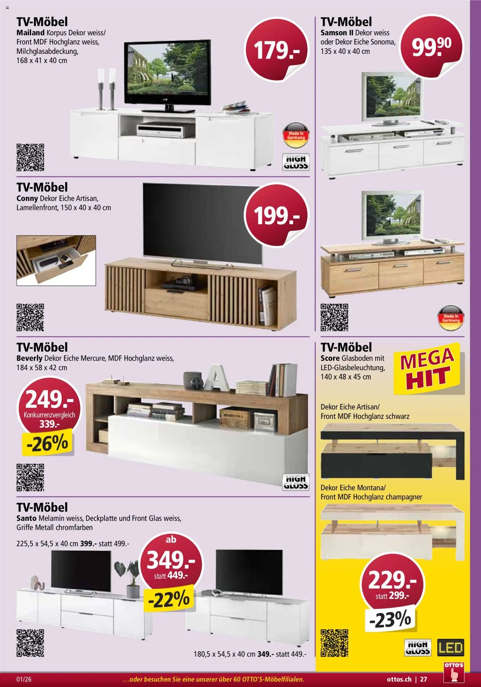 Otto's Aktionen Möbelflyer (2026-01-01 - 2026-02-28)