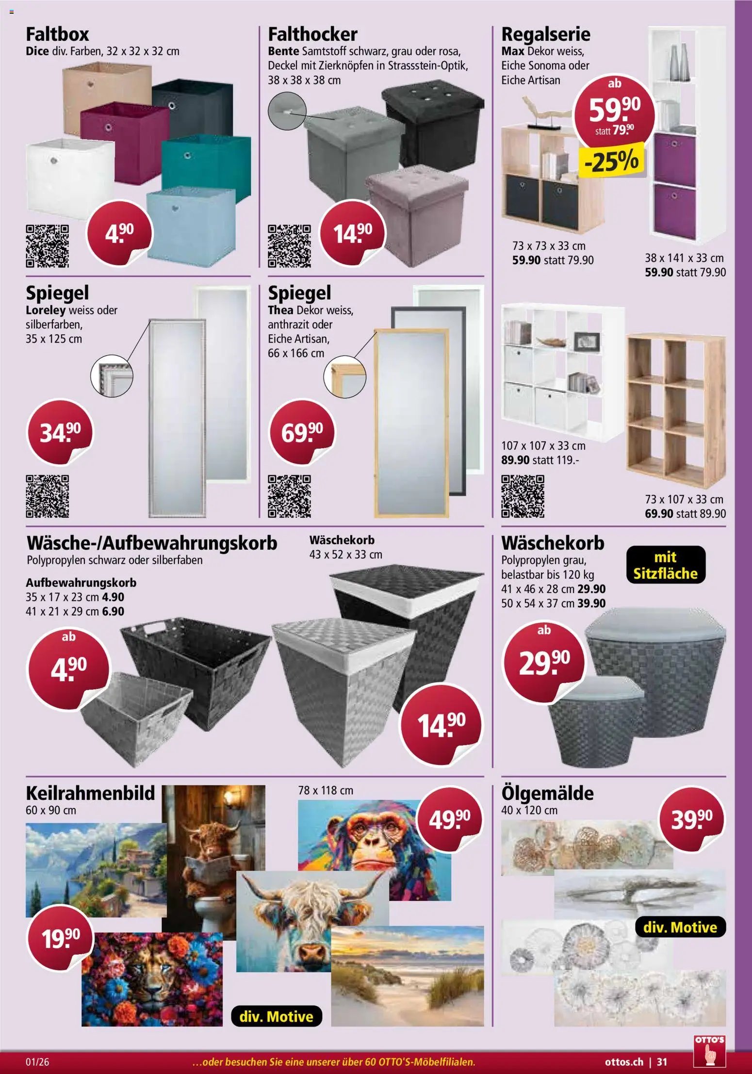 Otto's Aktionen Möbelflyer (2026-01-01 - 2026-02-28)
