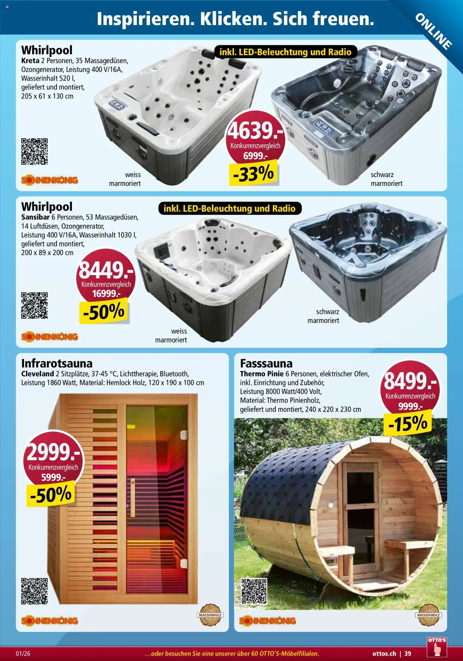 Otto's Aktionen Möbelflyer (2026-01-01 - 2026-02-28)