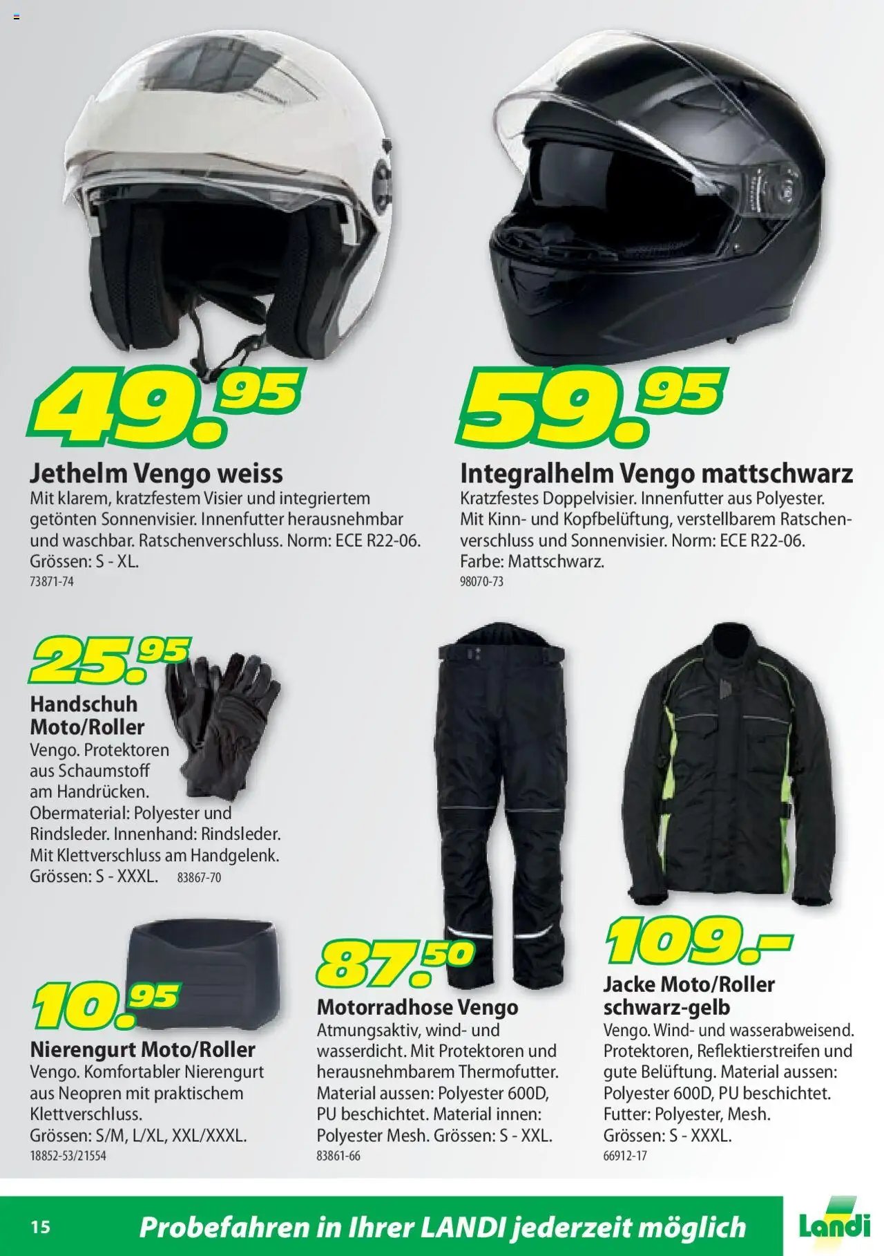 Landi Aktionen Trelago Vengo (2025-01-14 - 2025-12-31) | 15