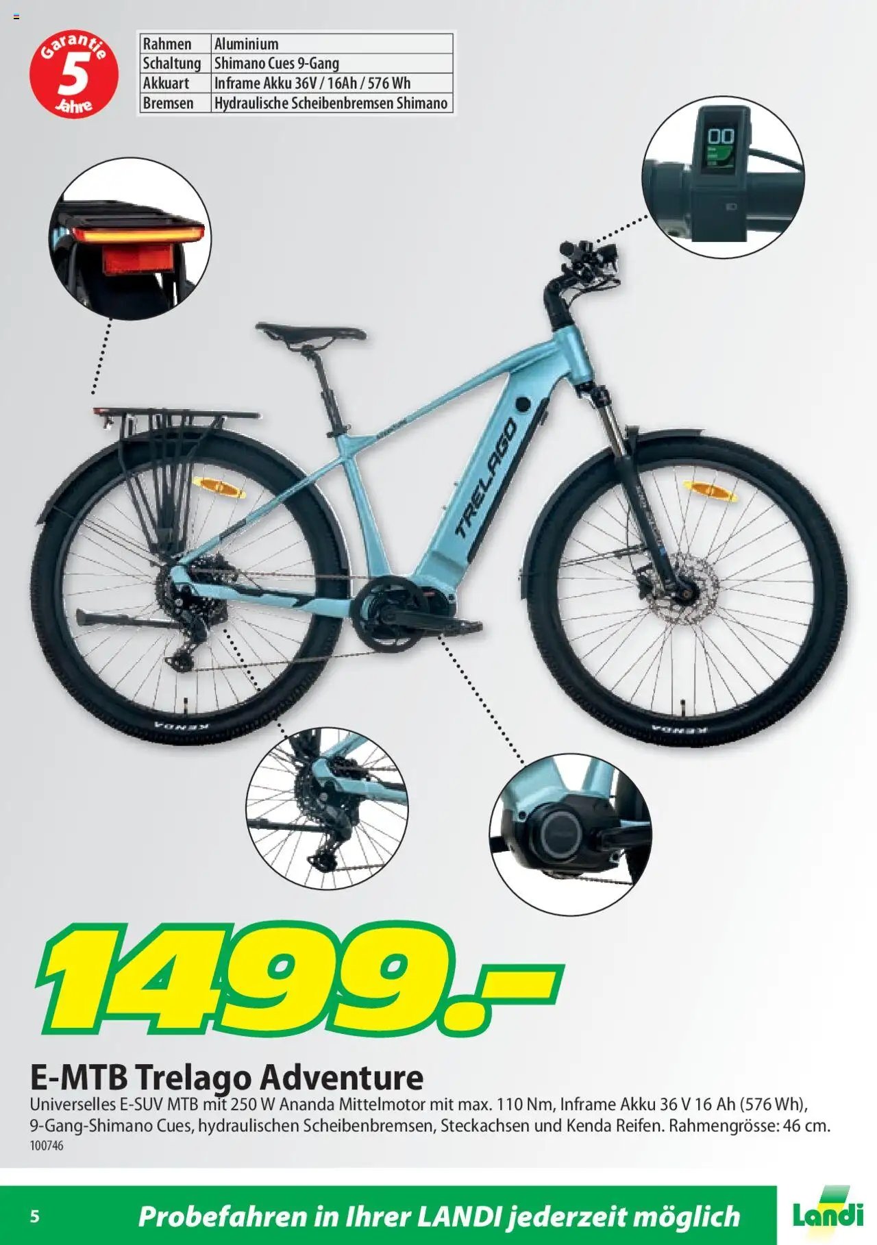 Landi Aktionen Trelago Vengo (2025-01-14 - 2025-12-31) | 5