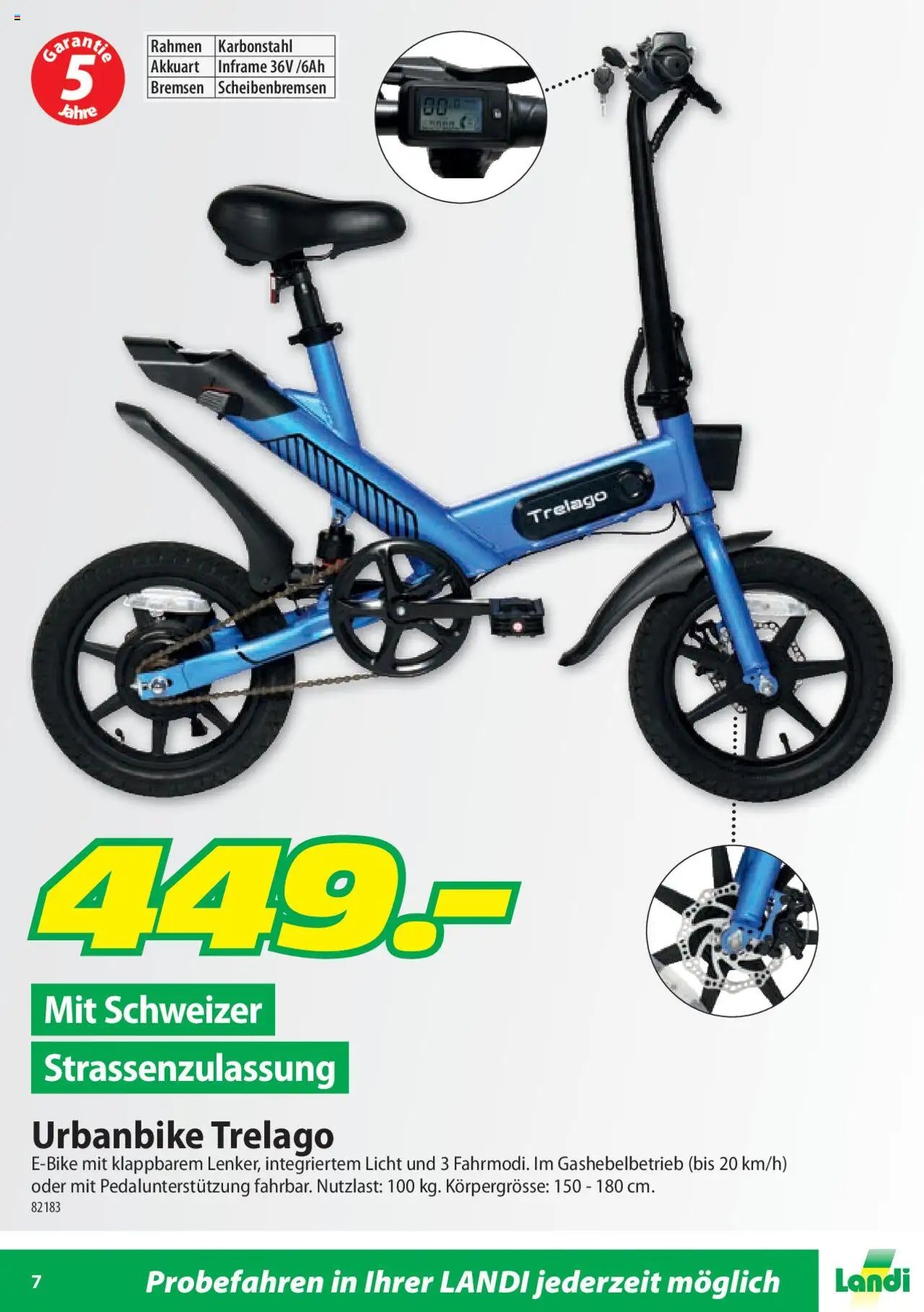 Landi Aktionen Trelago Vengo (2025-01-14 - 2025-12-31) | 7