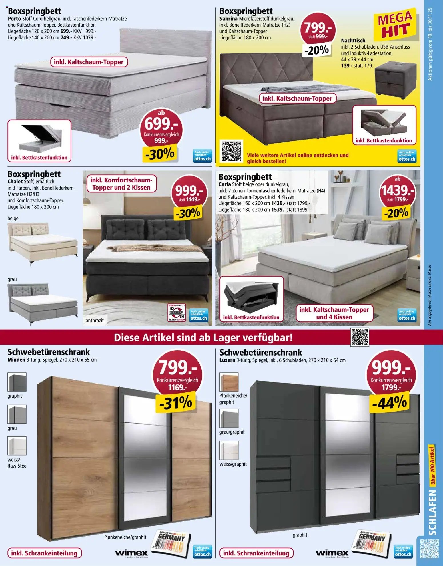 Otto's Aktionen (2025-11-19 - 2025-11-25)