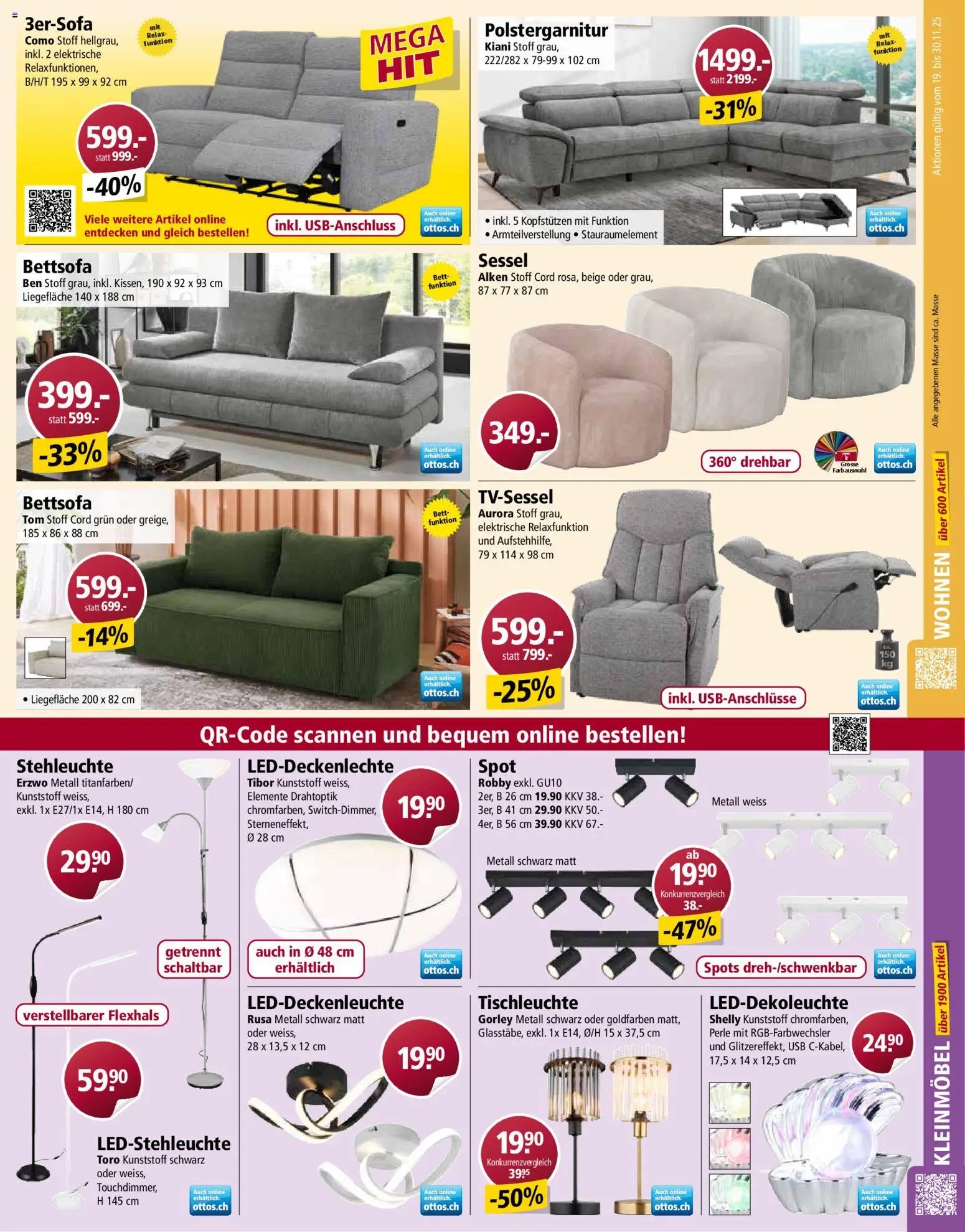 Otto's Aktionen (2025-11-19 - 2025-11-25)