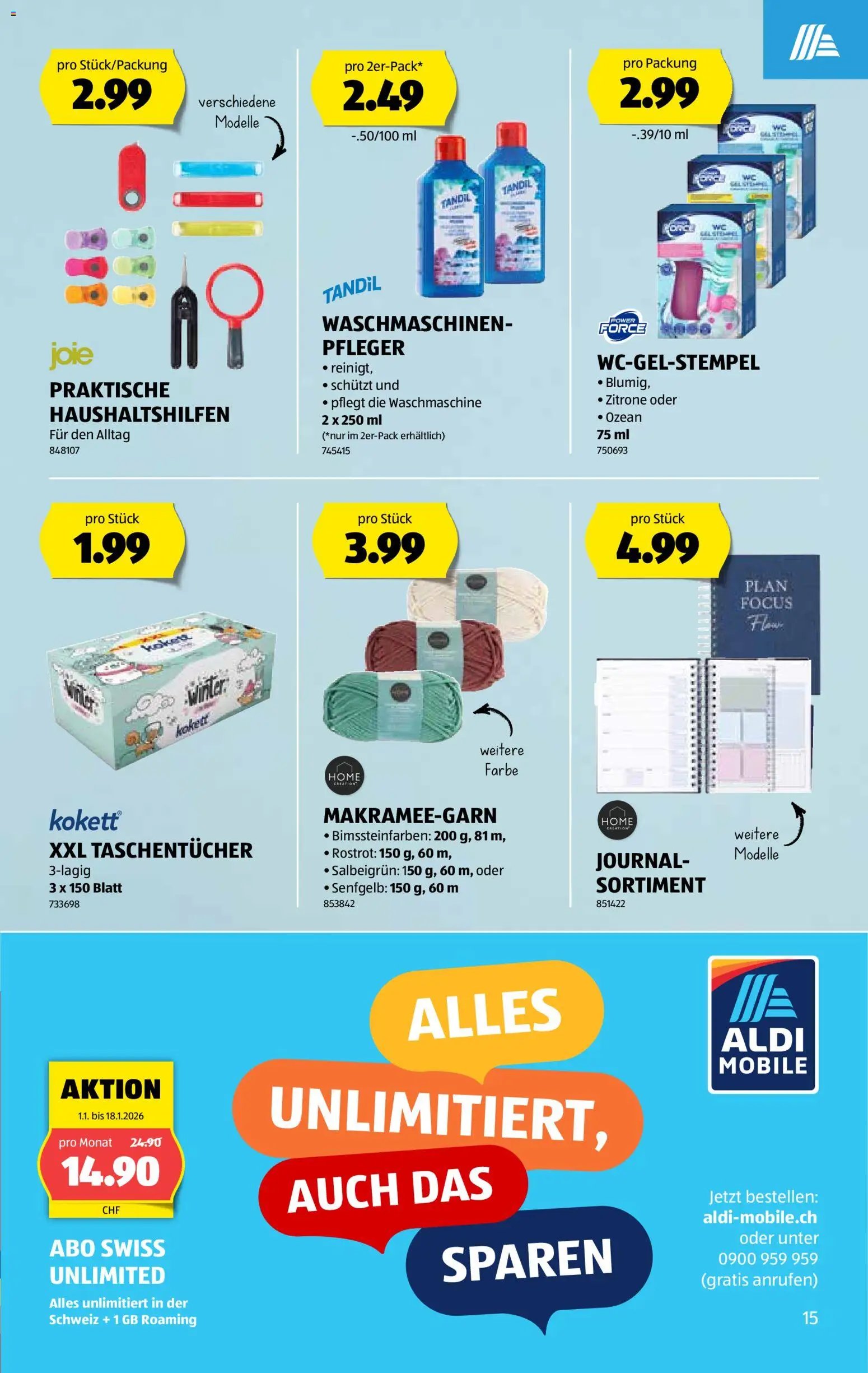 Aldi Aktionen (2025-12-31 - 2026-01-07)