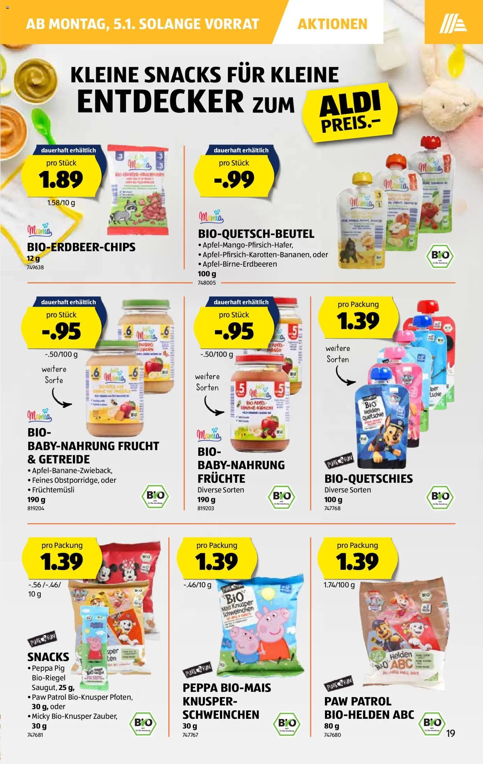 Aldi Aktionen (2025-12-31 - 2026-01-07)
