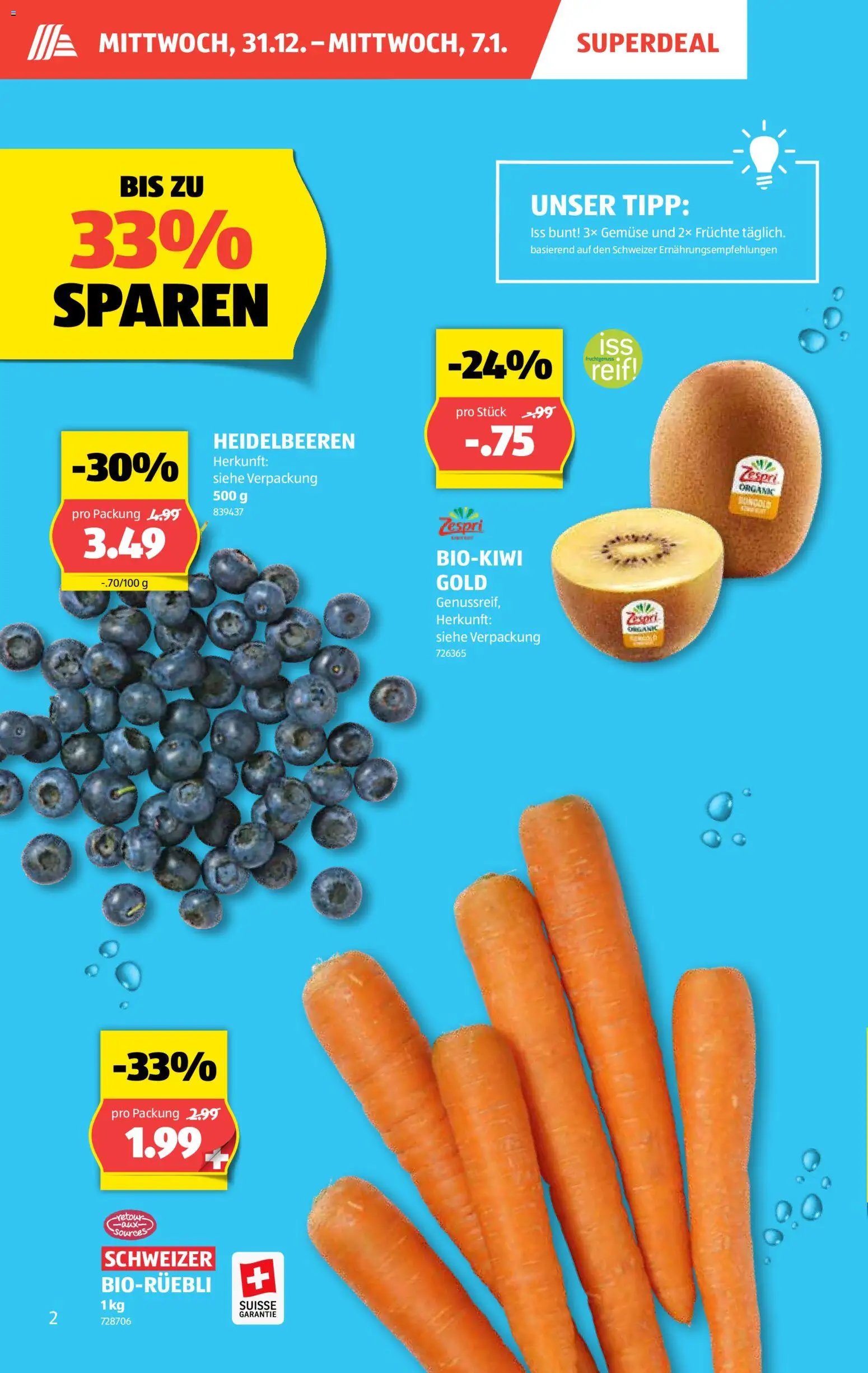 Aldi Aktionen (2025-12-31 - 2026-01-07)
