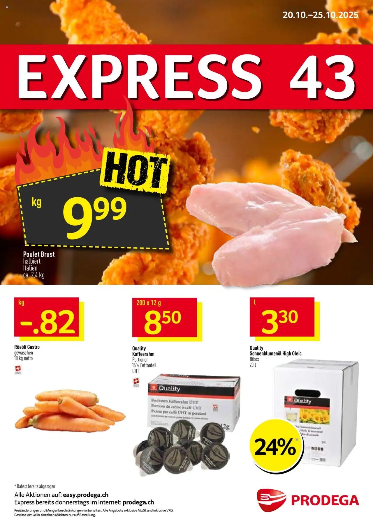 Prodega Aktionen (2025-10-20 - 2025-10-25)