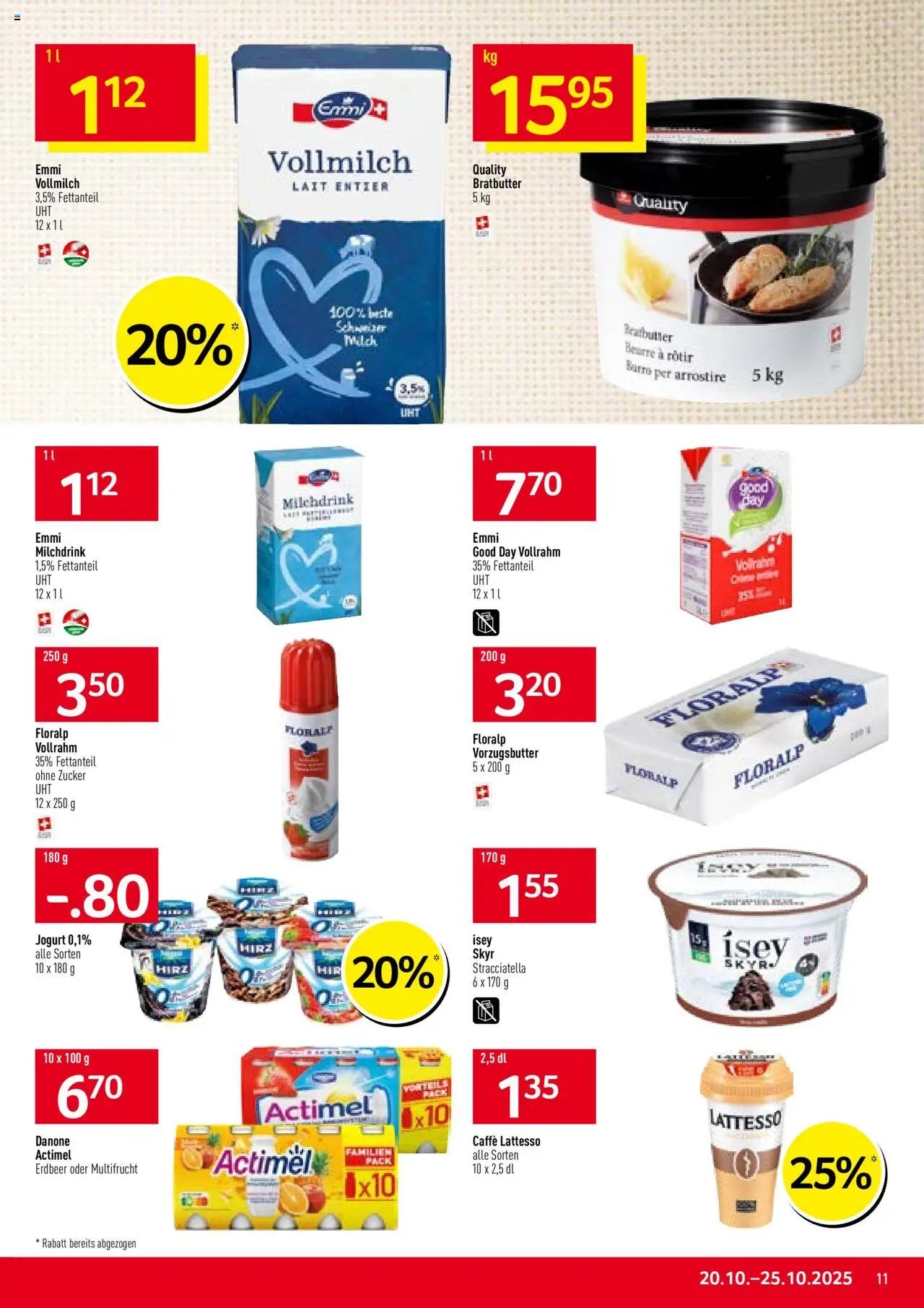 Prodega Aktionen (2025-10-20 - 2025-10-25)