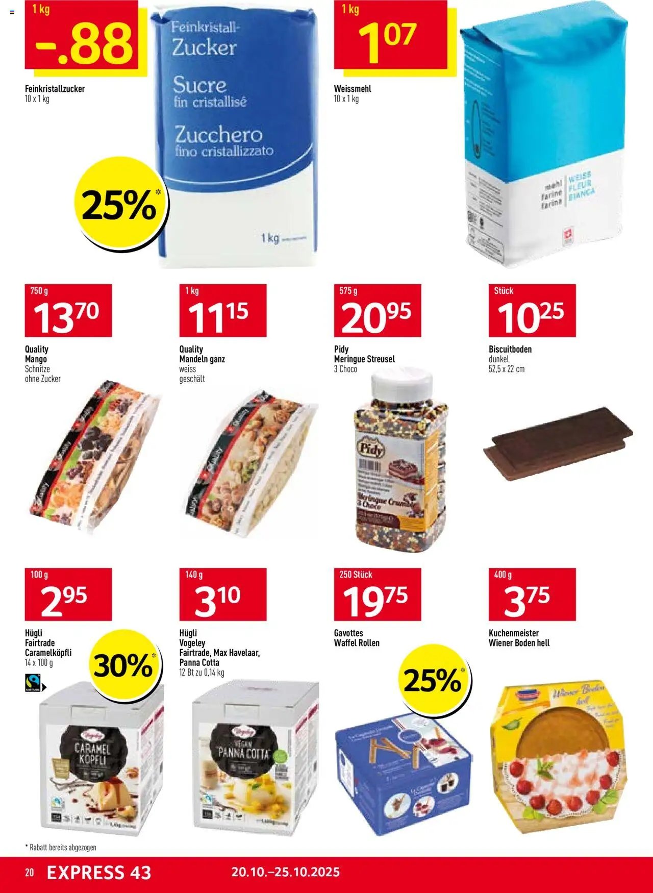 Prodega Aktionen (2025-10-20 - 2025-10-25)