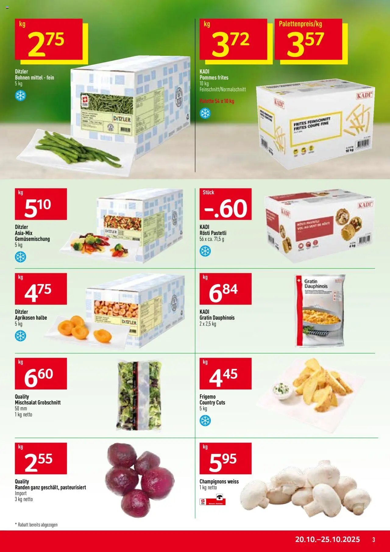 Prodega Aktionen (2025-10-20 - 2025-10-25)