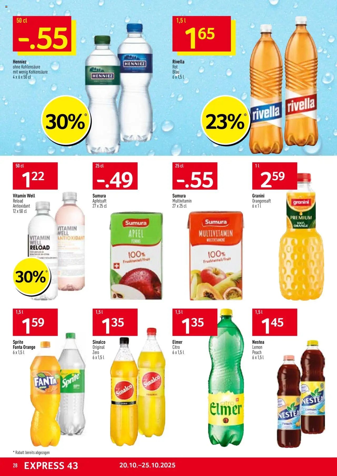 Prodega Aktionen (2025-10-20 - 2025-10-25)