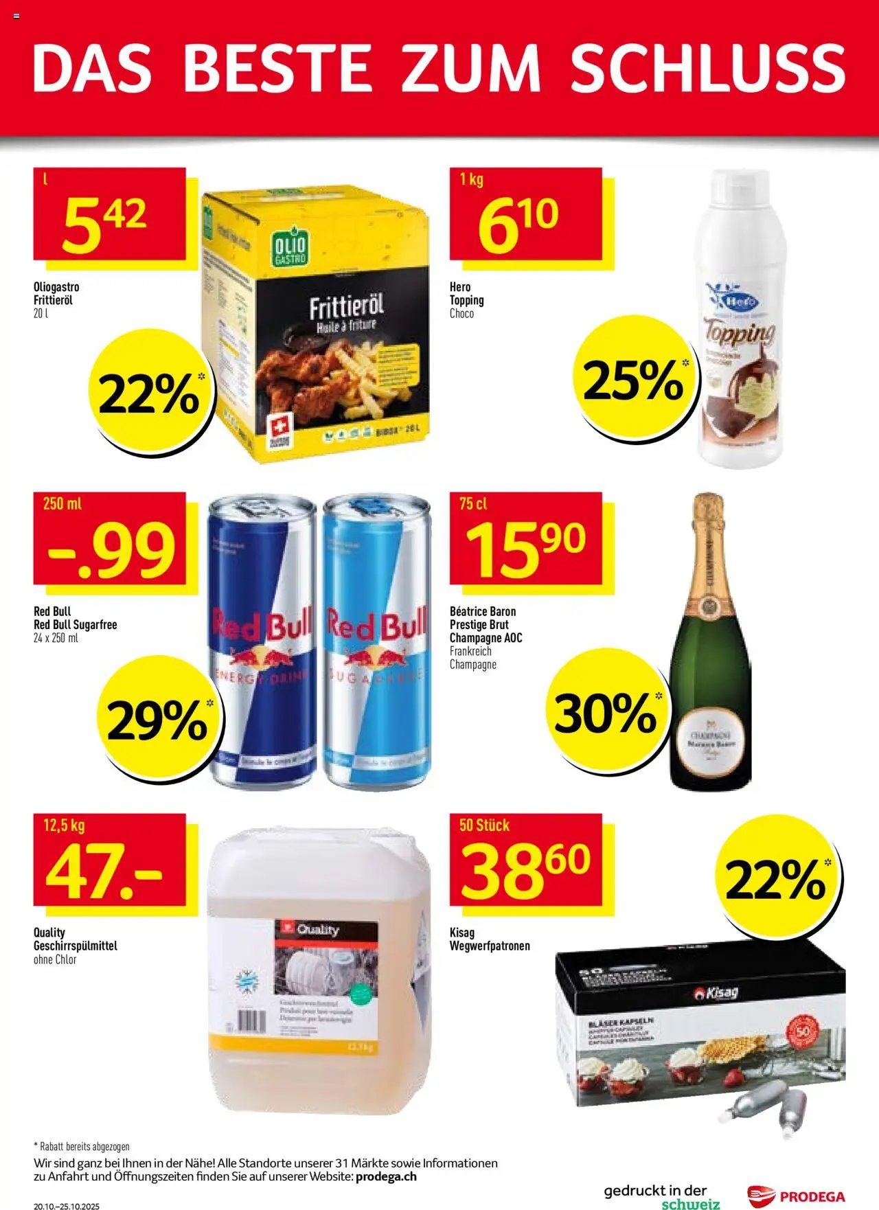 Prodega Aktionen (2025-10-20 - 2025-10-25)