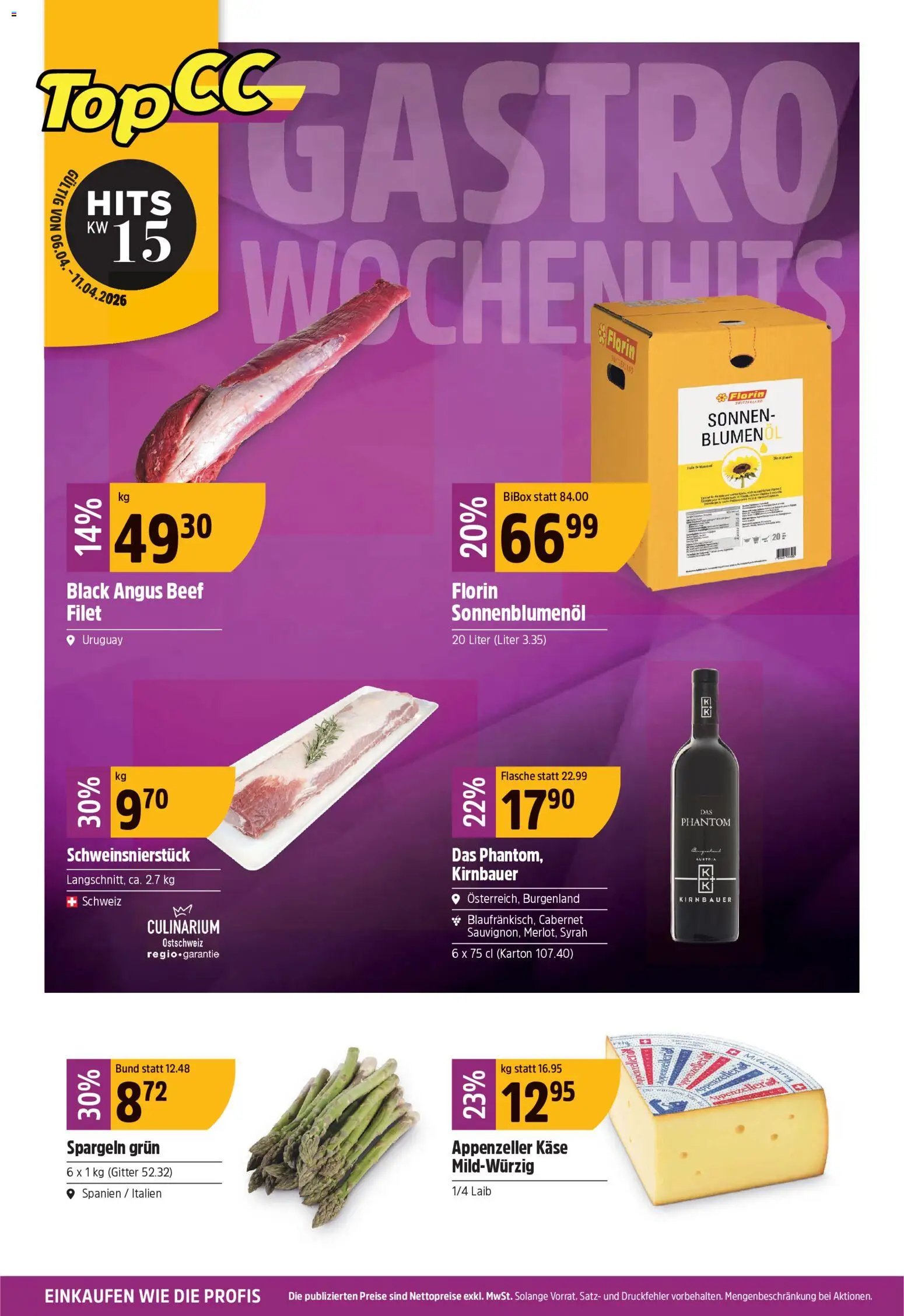 TopCC aktionen (2026-04-06 - 2026-04-11)