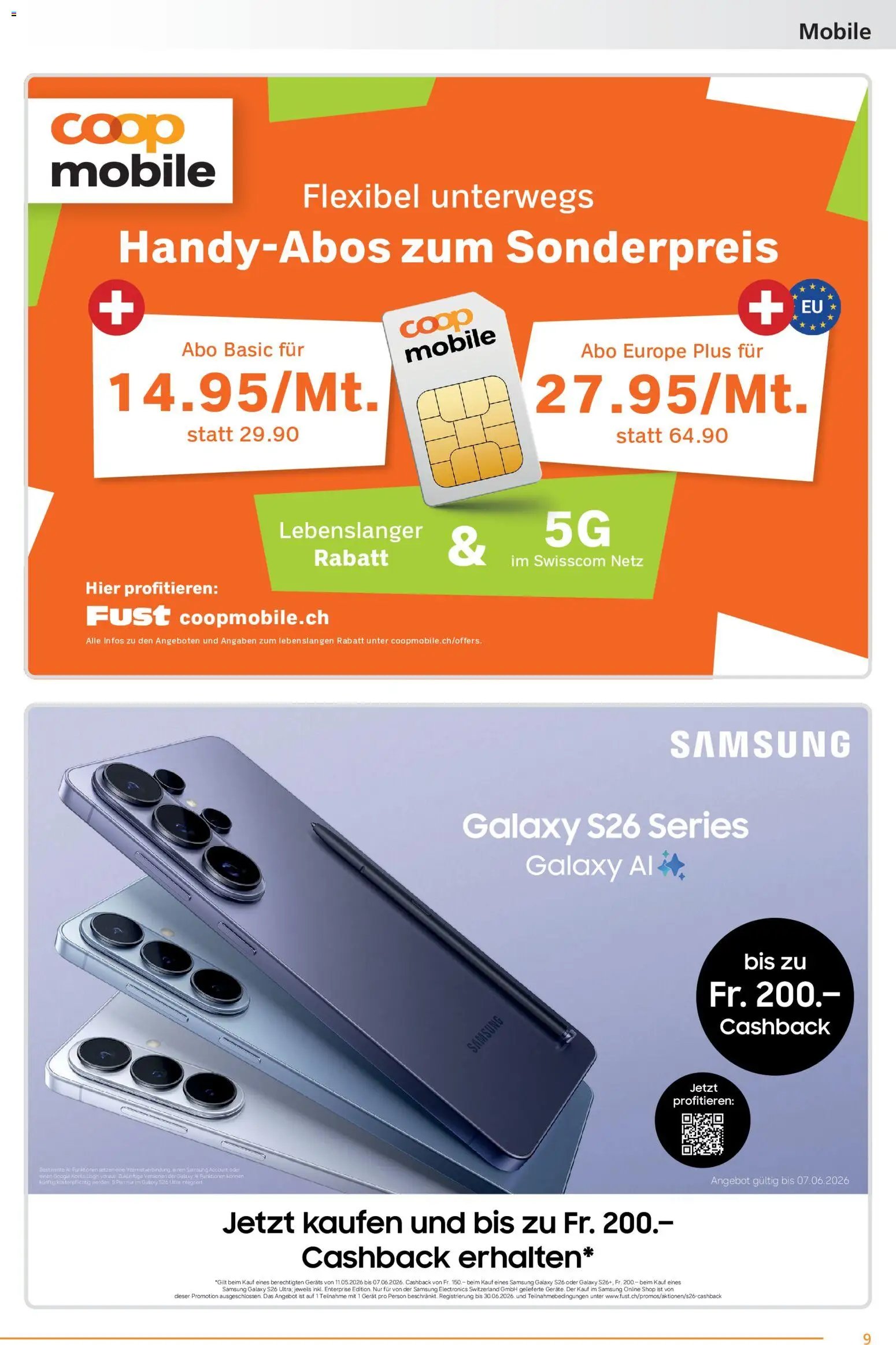 Fust aktionen