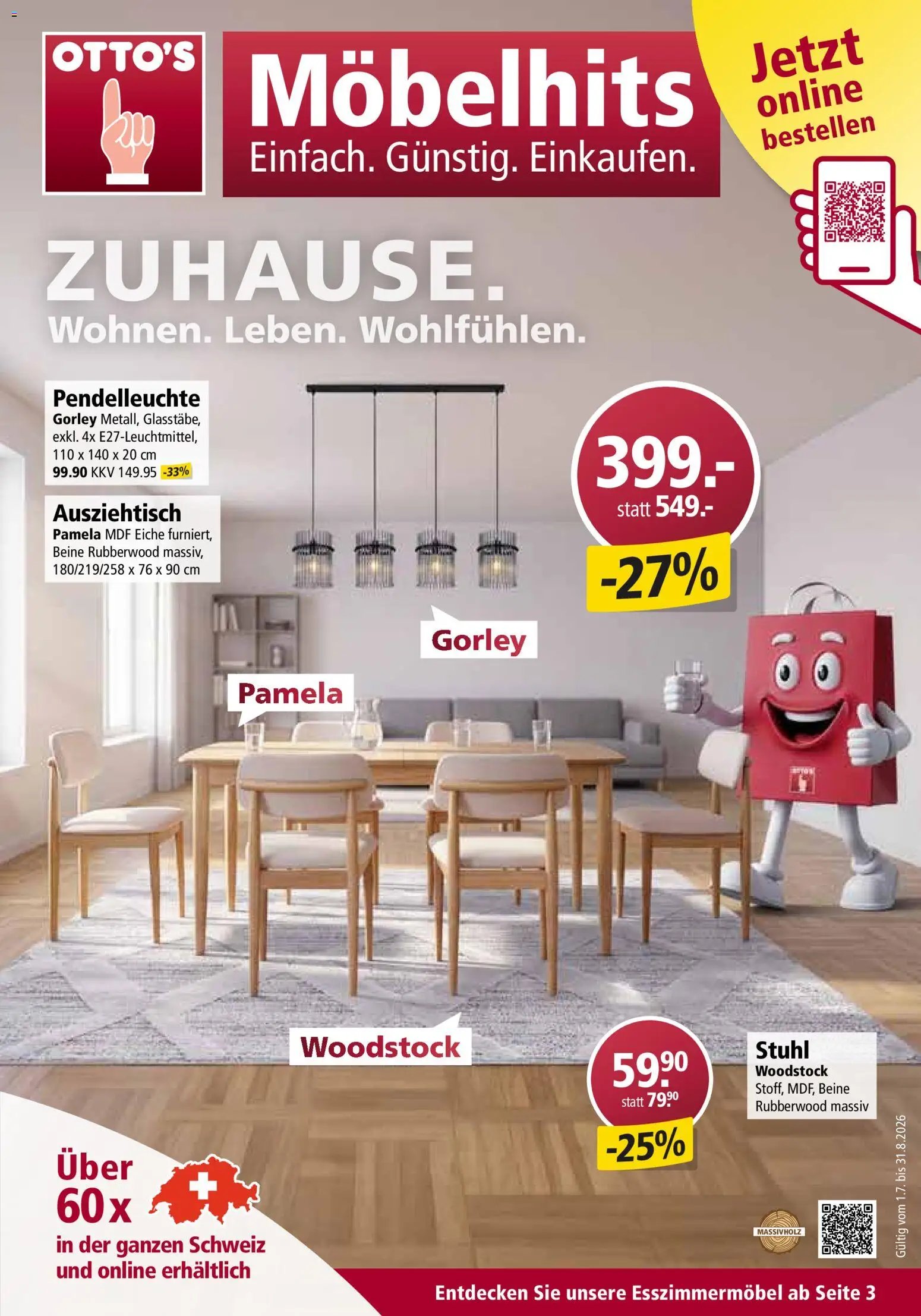 Otto's Aktionen Möbelflyer