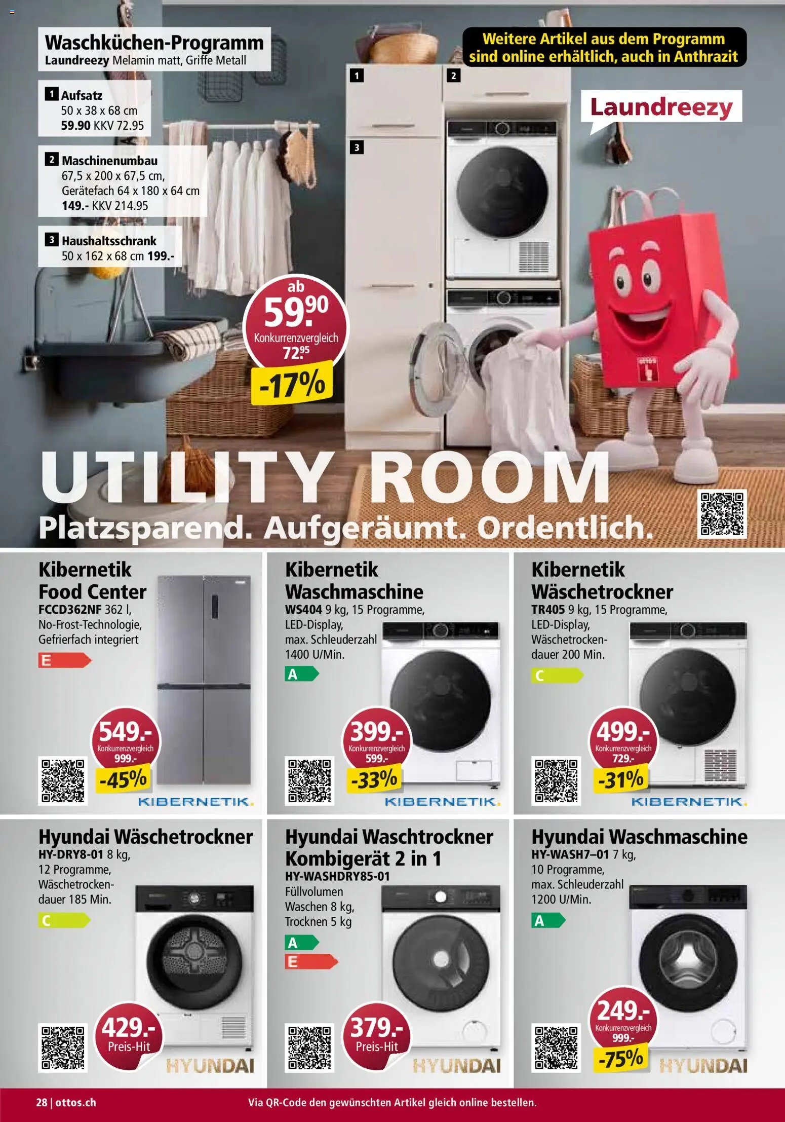 Otto's Aktionen Möbelflyer