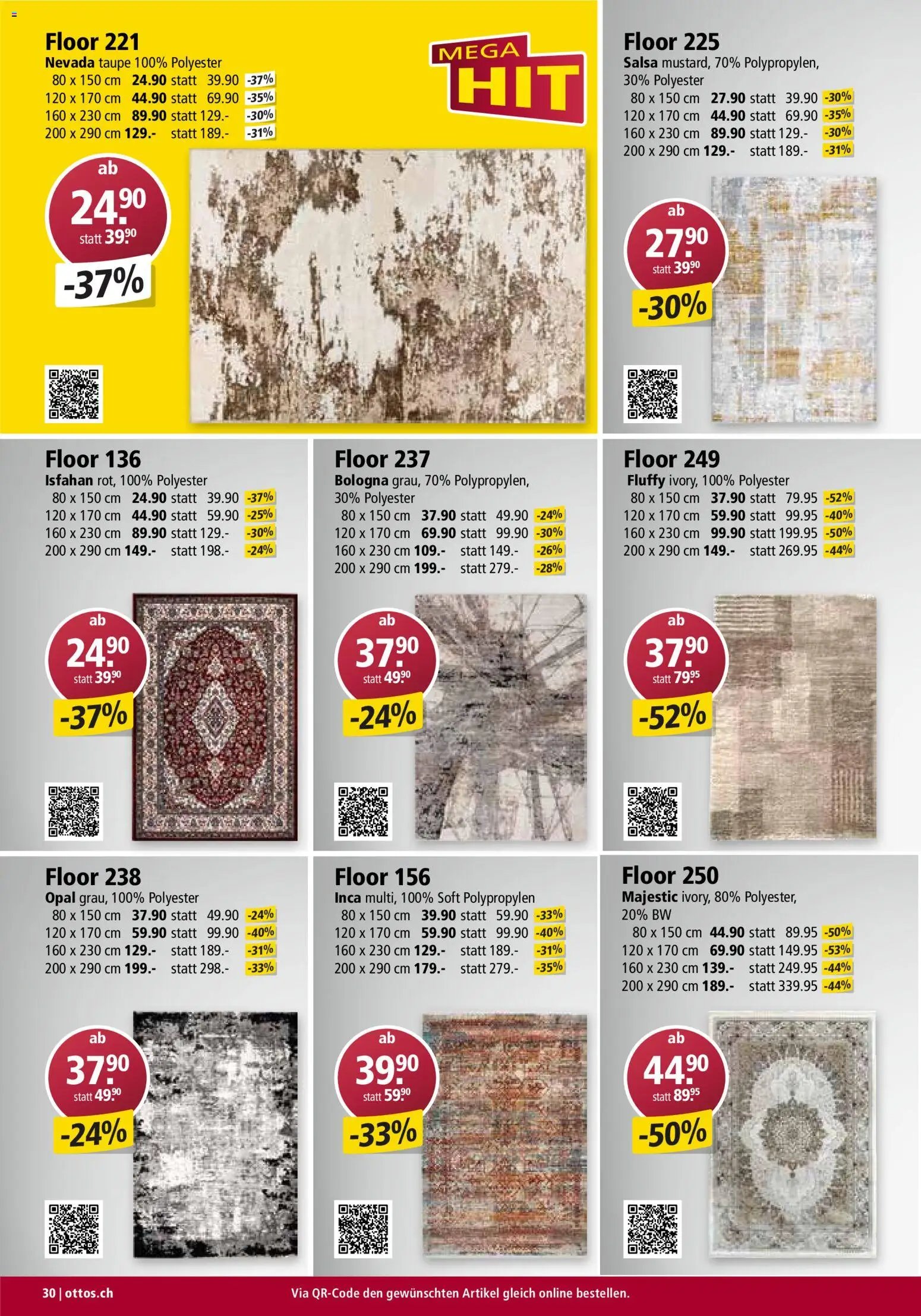 Otto's Aktionen Möbelflyer