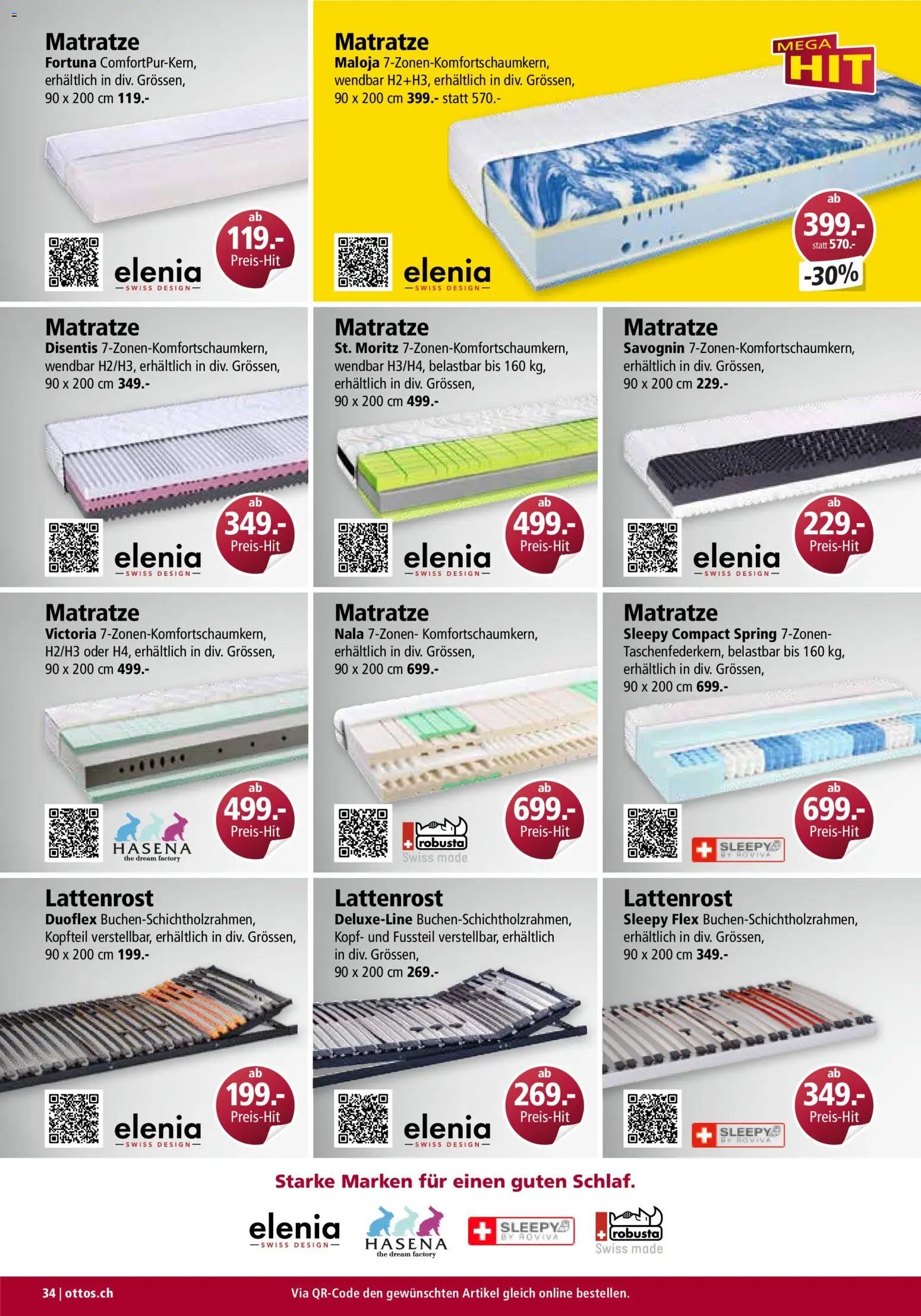 Otto's Aktionen Möbelflyer