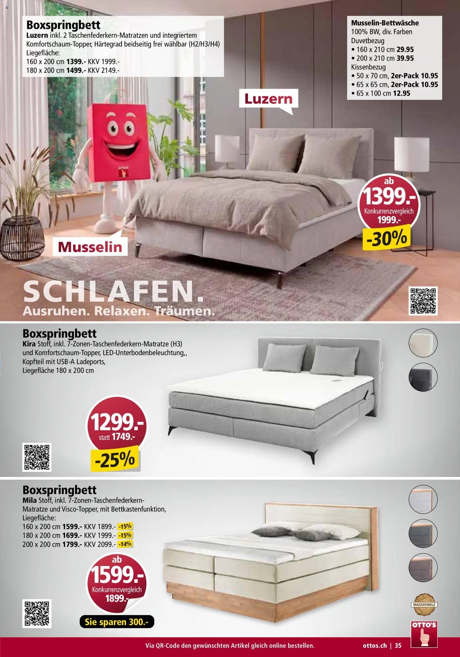 Otto's Aktionen Möbelflyer