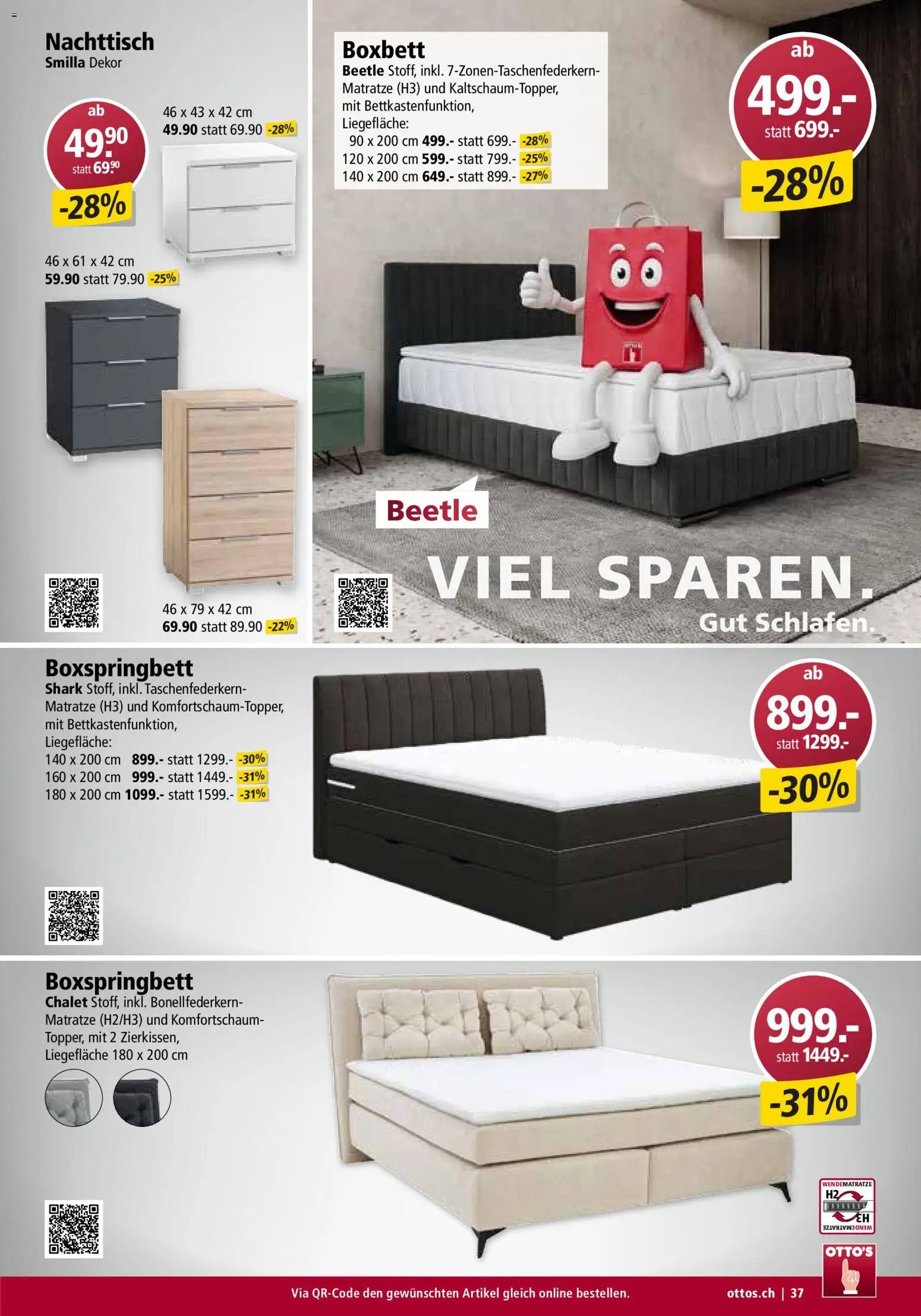 Otto's Aktionen Möbelflyer