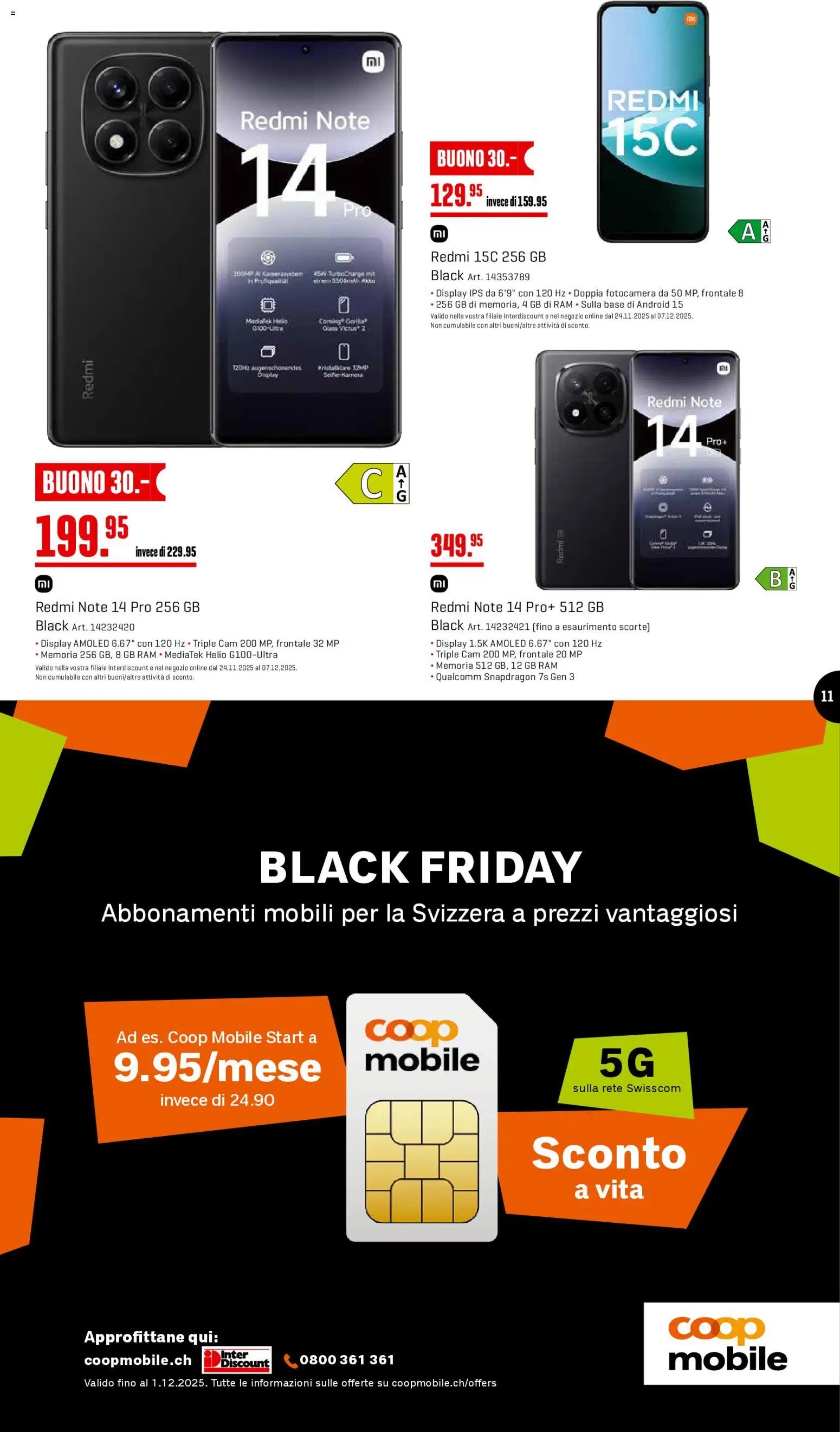 Interdiscount Black Friday IT (2025-11-24 - 2025-11-30) | 11