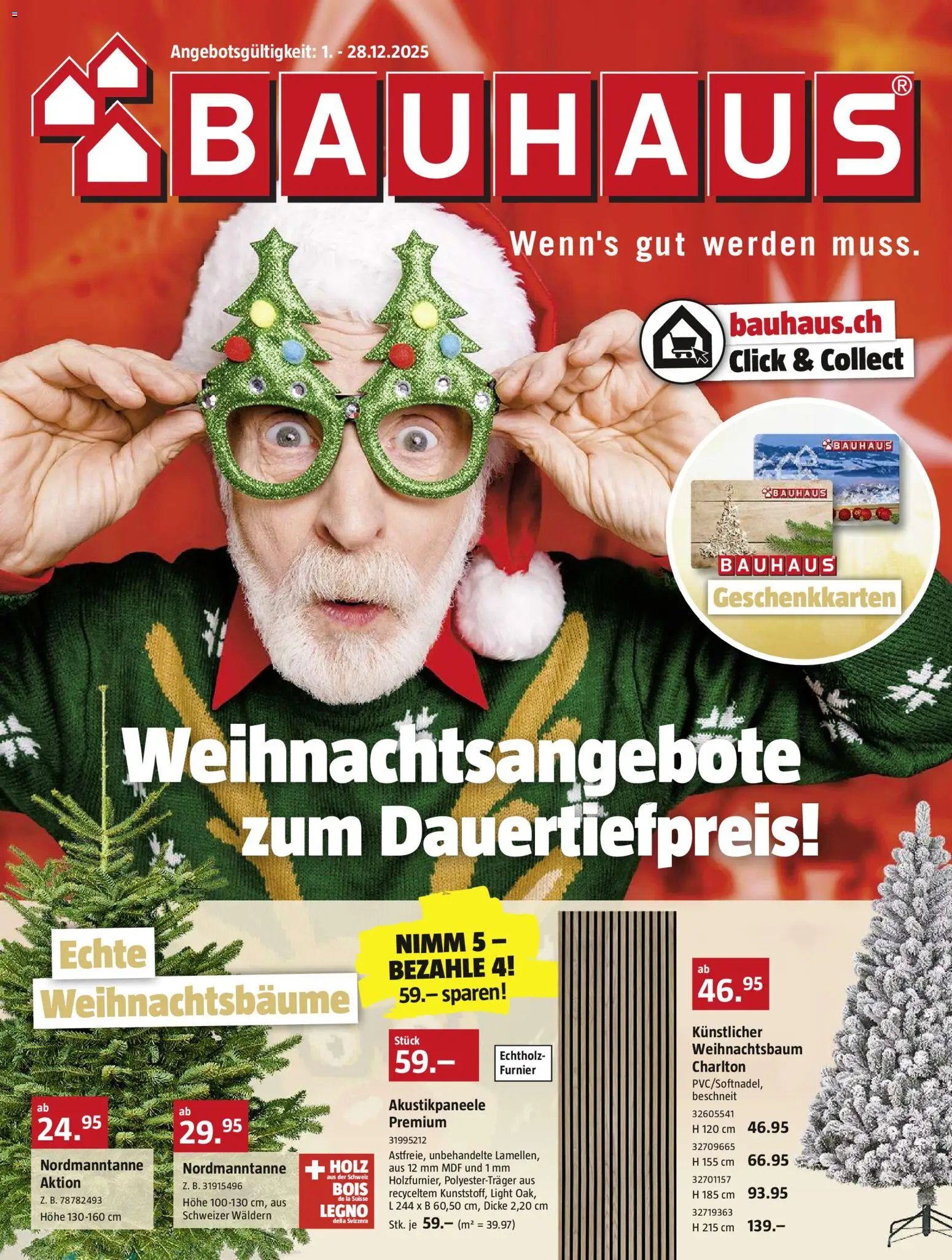 Bauhaus Aktionen (2025-12-01 - 2025-12-28) | 1