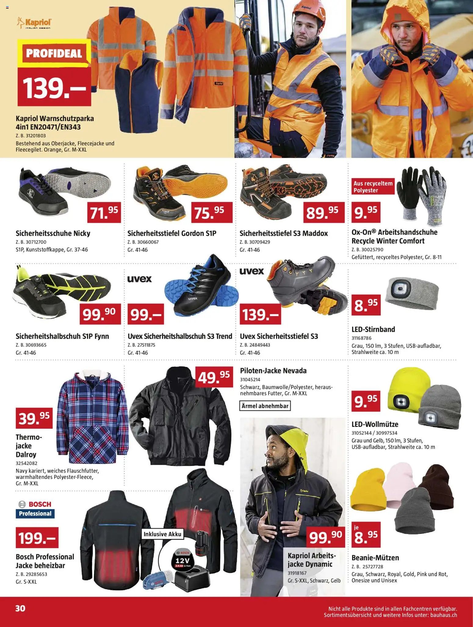 Bauhaus Aktionen (2025-12-01 - 2025-12-28) | 30