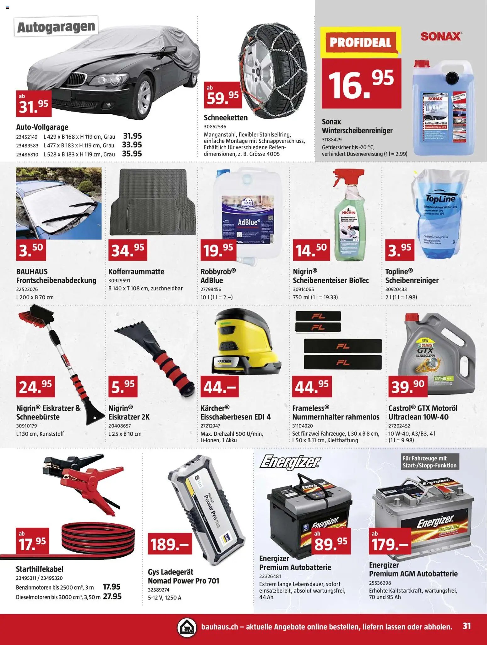 Bauhaus Aktionen (2025-12-01 - 2025-12-28) | 31