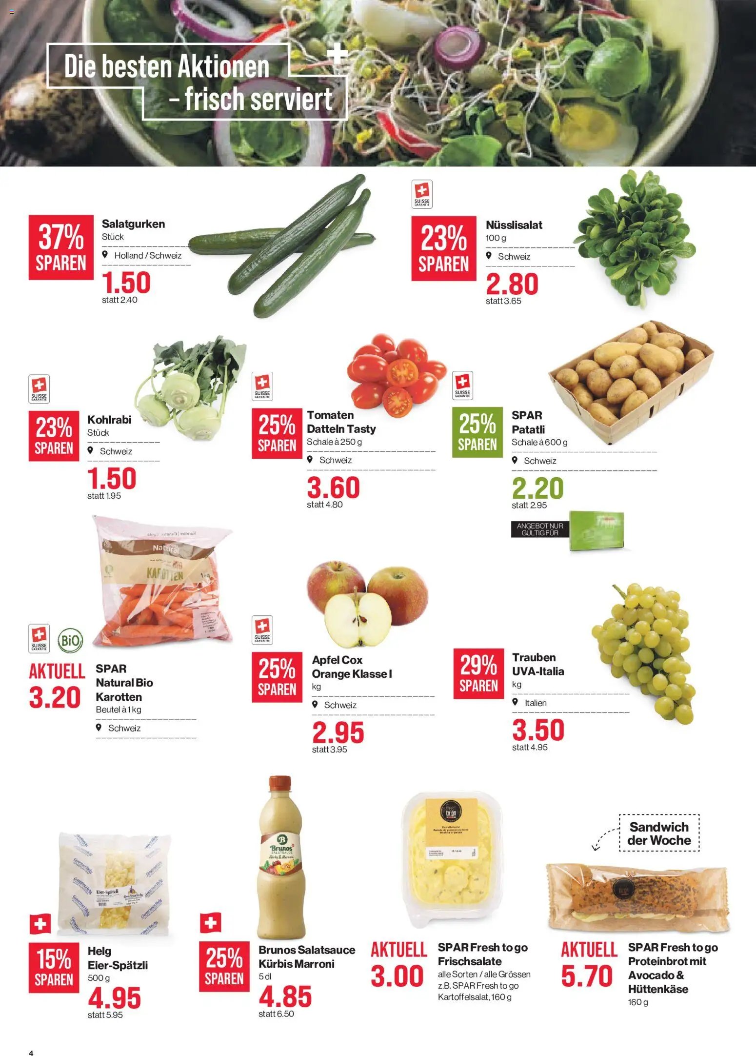 SPAR aktionen