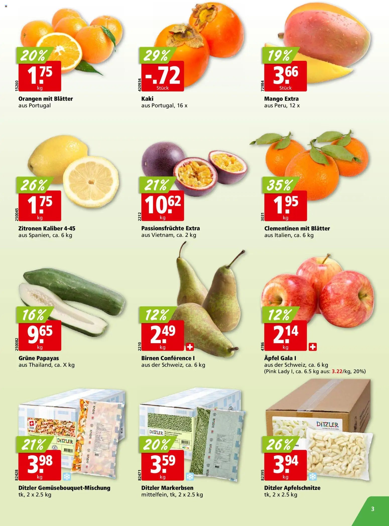 Aligro Aktionen Chavannes, Matran, Genf, Sitten (2025-12-08 - 2025-12-13) | 3