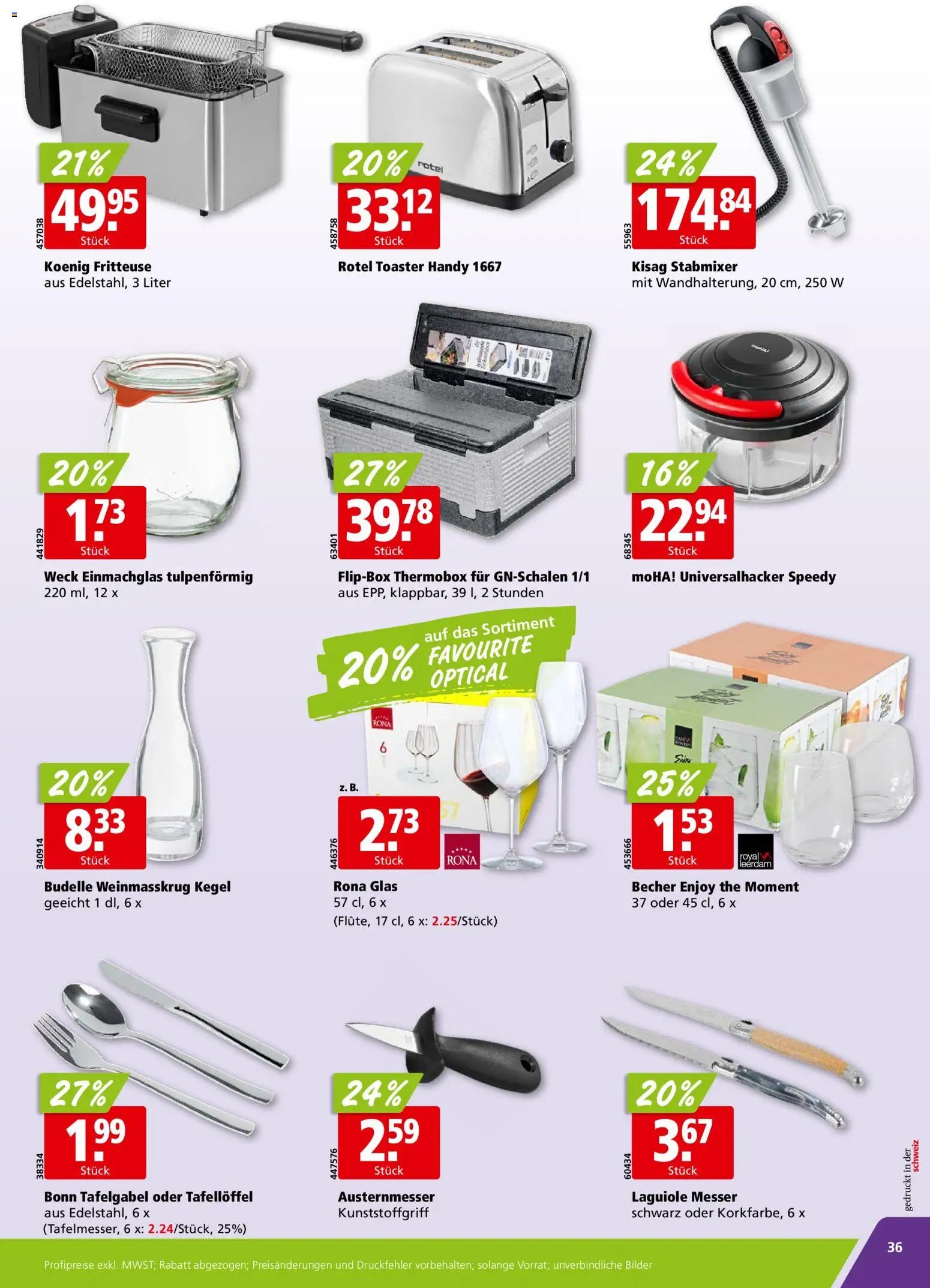 Aligro Aktionen Chavannes, Matran, Genf, Sitten (2025-12-08 - 2025-12-13) | 36