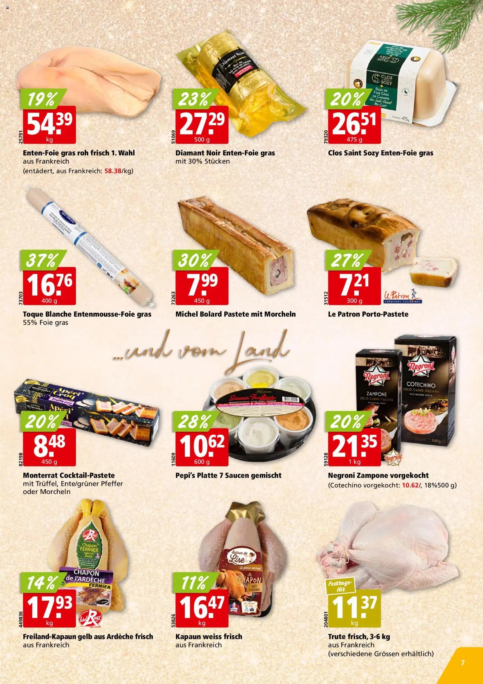 Aligro Aktionen Chavannes, Matran, Genf, Sitten (2025-12-08 - 2025-12-13) | 7