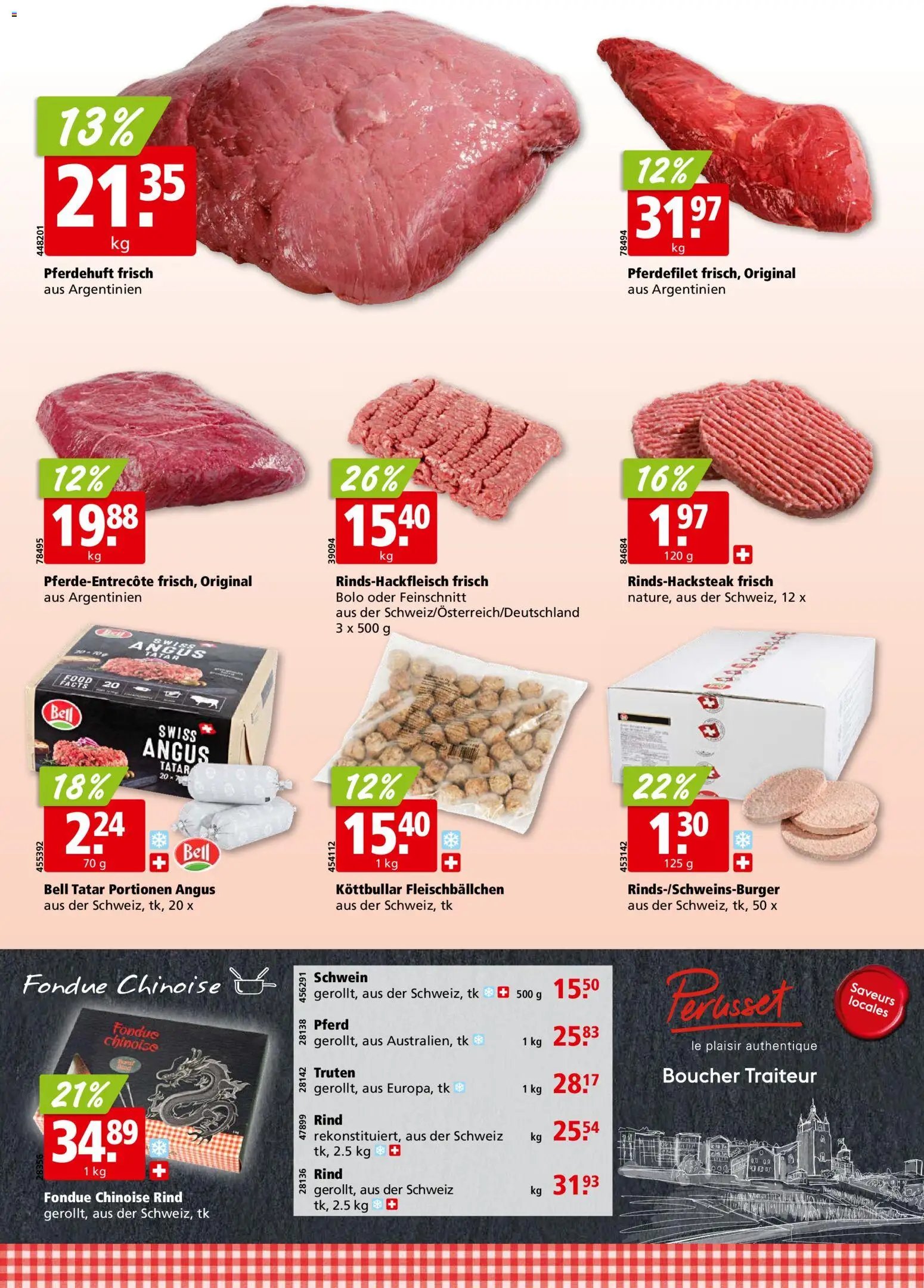 Aligro Aktionen Chavannes, Matran, Genf, Sitten (2025-12-08 - 2025-12-13) | 10