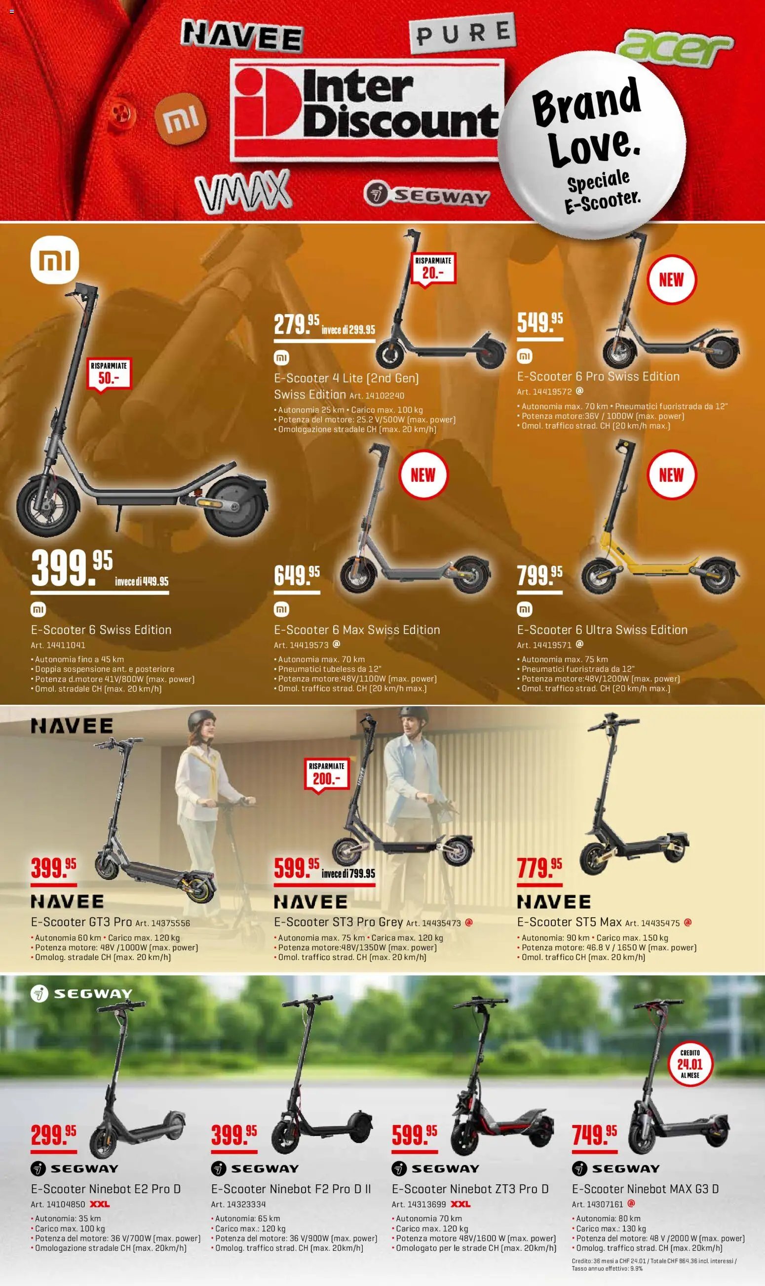 Interdiscount aktionen Grill und eScooter IT (2026-04-20 - 2026-05-03)