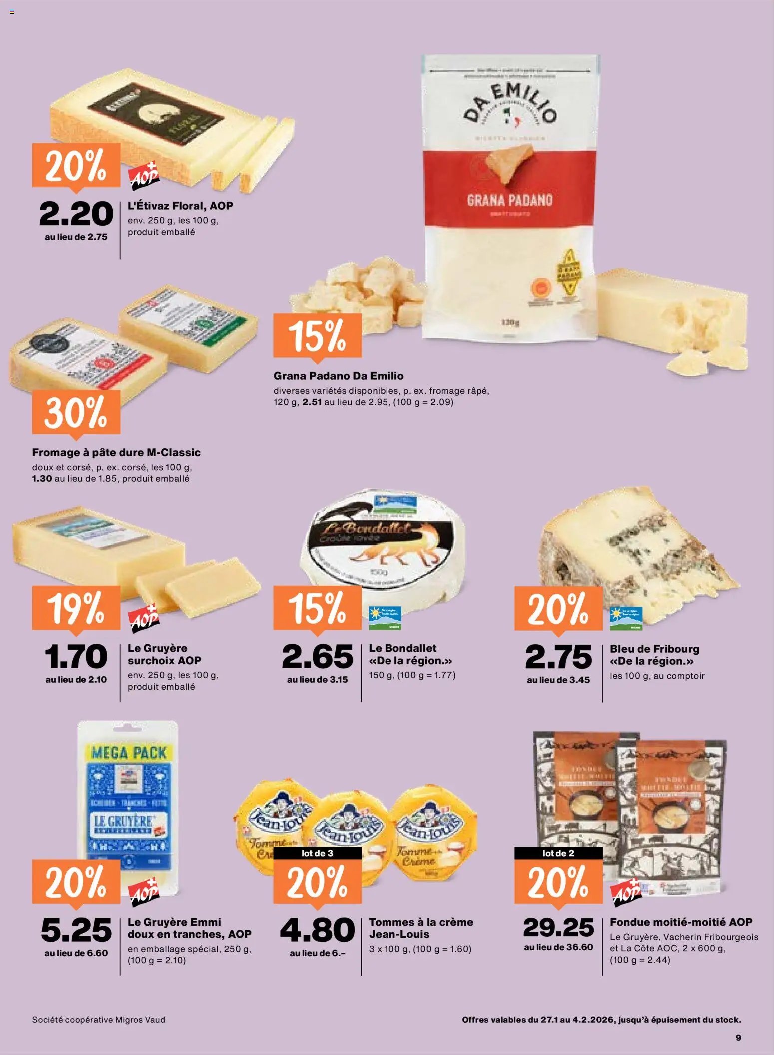 Migros Aktionen FR (2026-01-27 - 2026-02-04)