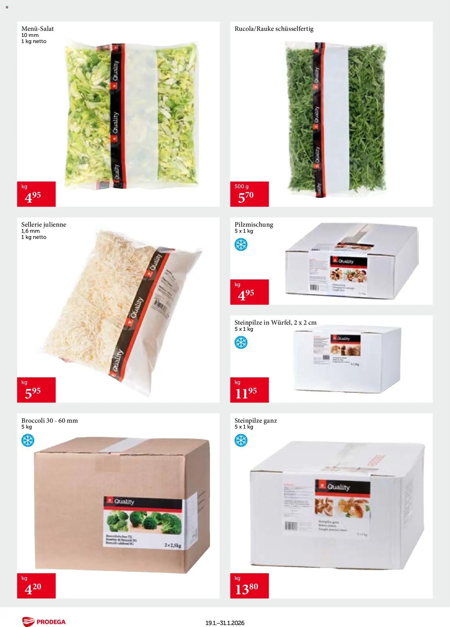 Prodega Aktionen Transgourmet Quality (2026-01-19 - 2026-01-31) | 2