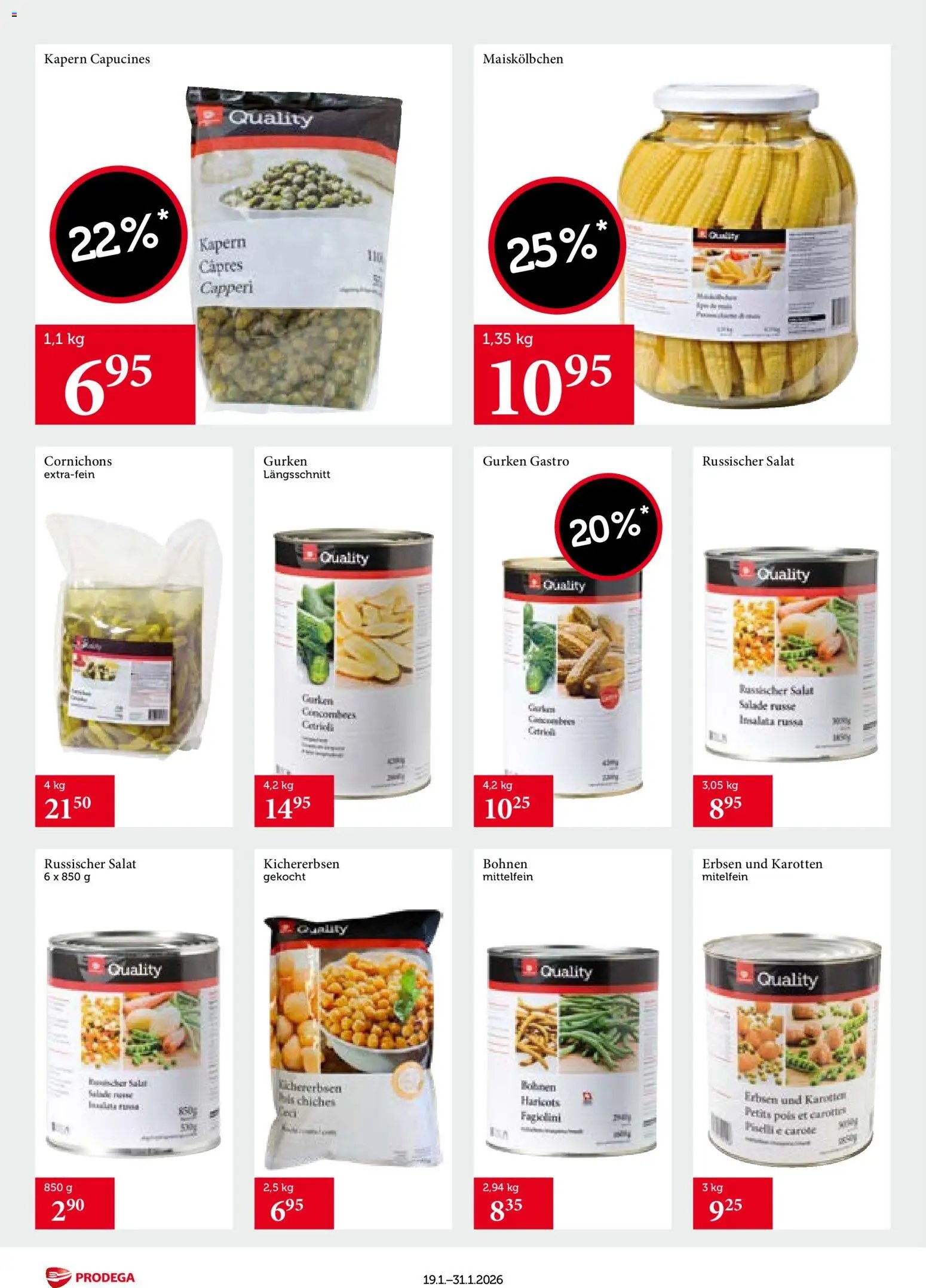 Prodega Aktionen Transgourmet Quality (2026-01-19 - 2026-01-31) | 12