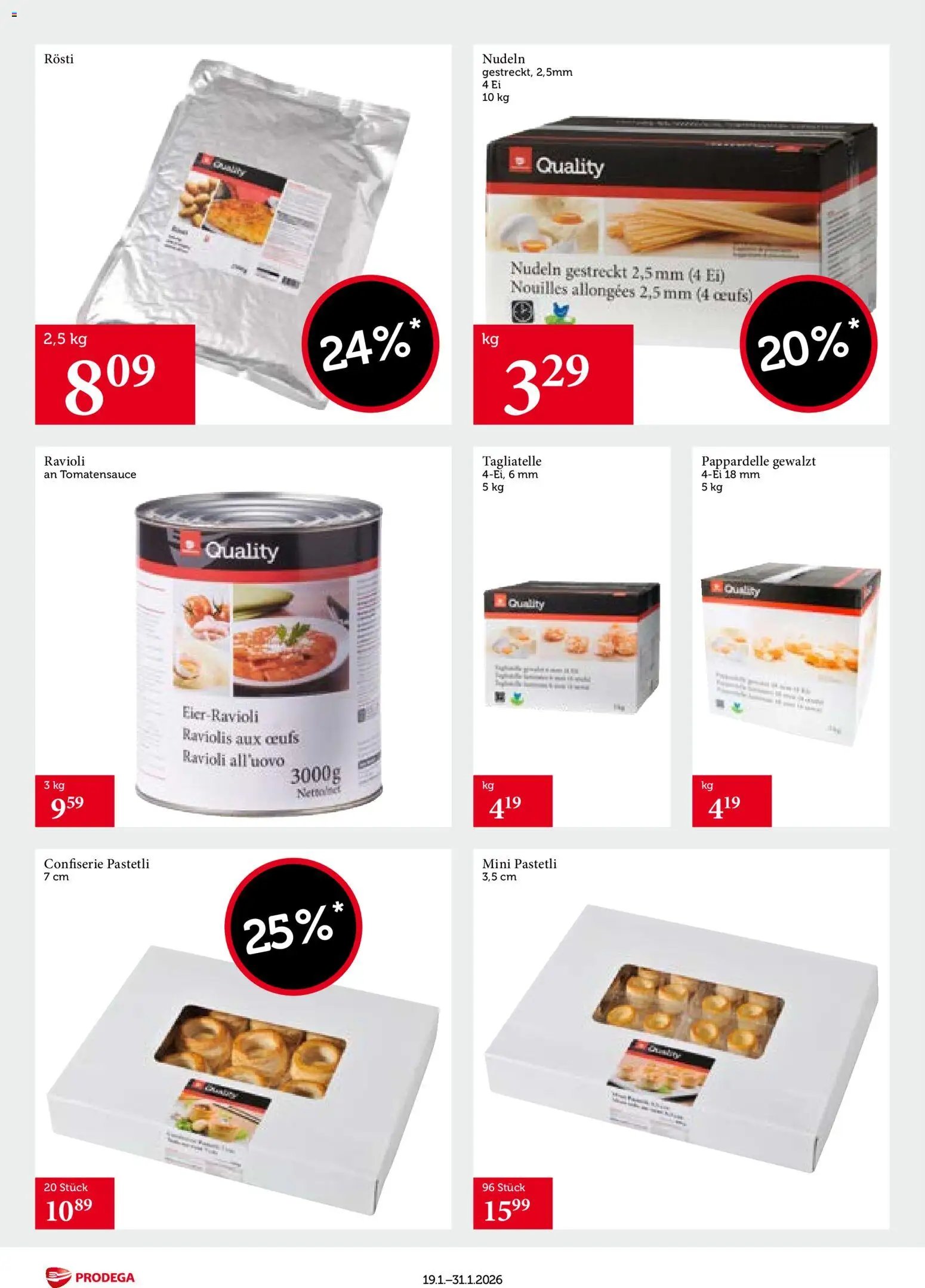 Prodega Aktionen Transgourmet Quality (2026-01-19 - 2026-01-31) | 14
