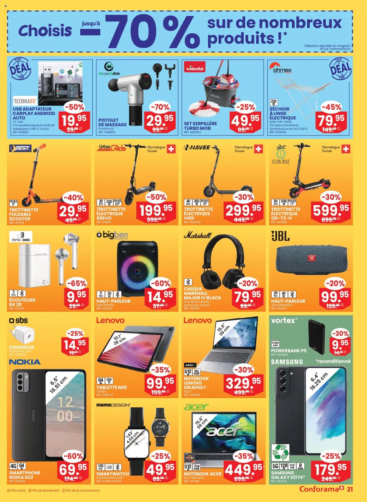 Conforama Aktionen FR (2026-01-07 - 2026-01-20) | 21