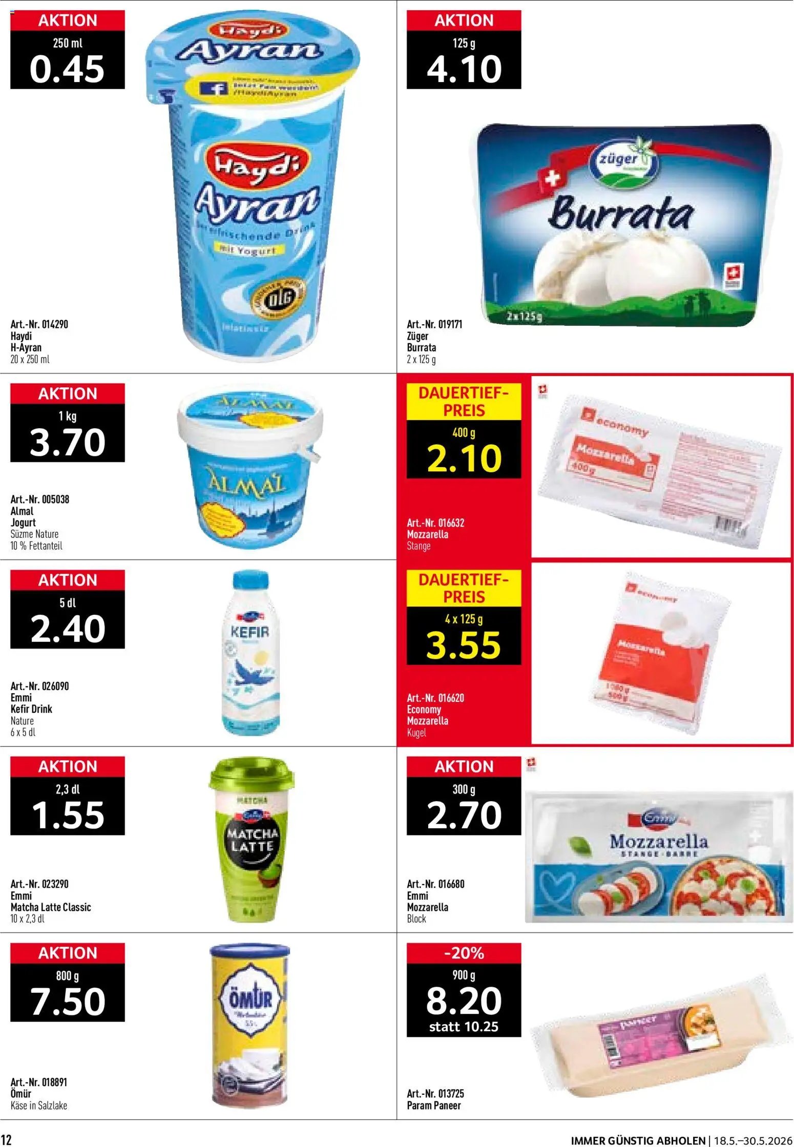 Prodega aktionen Take Away (2026-05-18 - 2026-05-30)